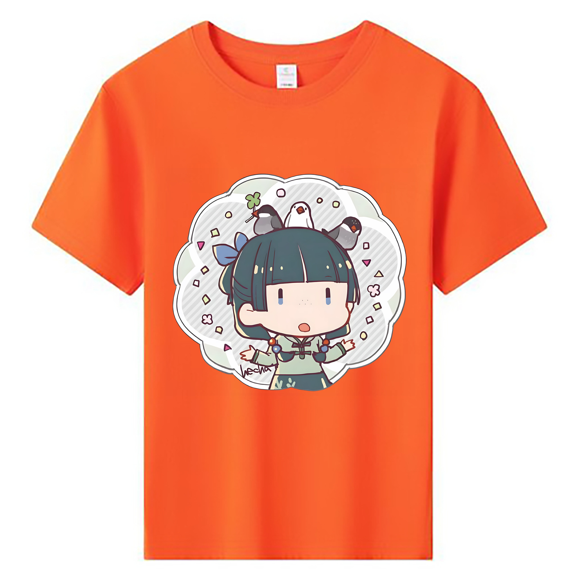 （画像用） 薬屋のひとりごと The Apothecary Diaries 綿100％キッズTシャツ（フロントプリント）