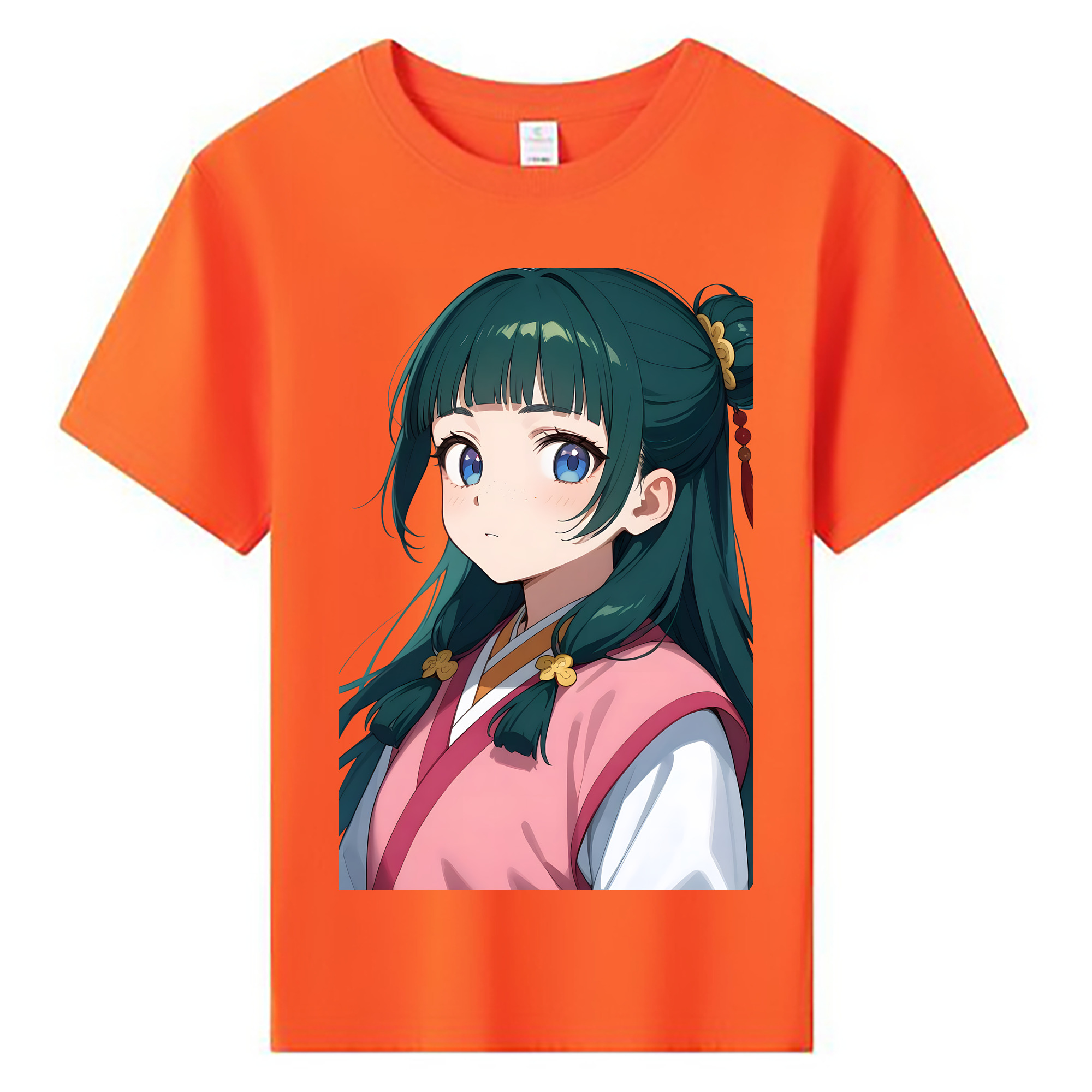（画像用） 薬屋のひとりごと The Apothecary Diaries 綿100％キッズTシャツ（フロントプリント）