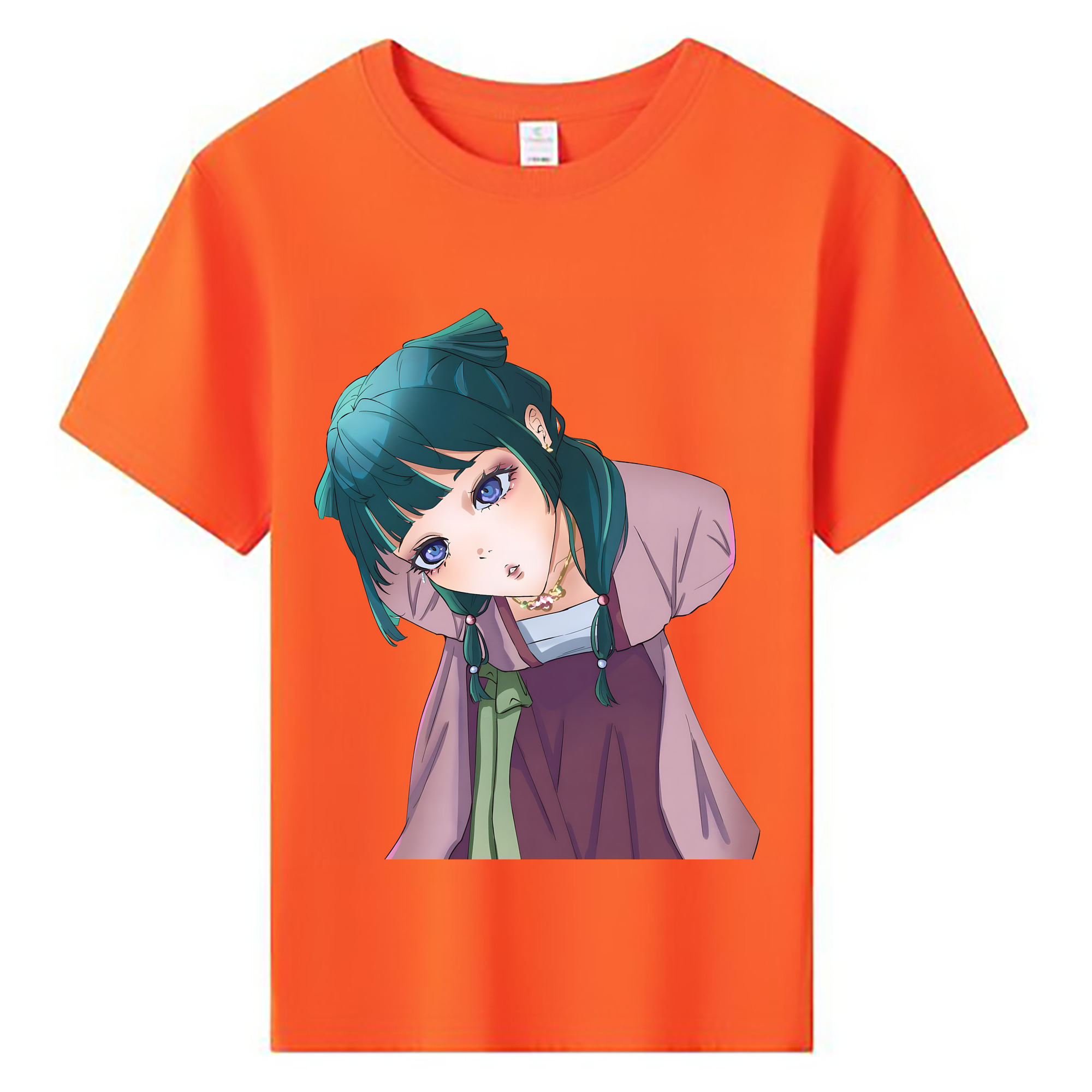 （画像用） 薬屋のひとりごと The Apothecary Diaries 綿100％キッズTシャツ（フロントプリント）