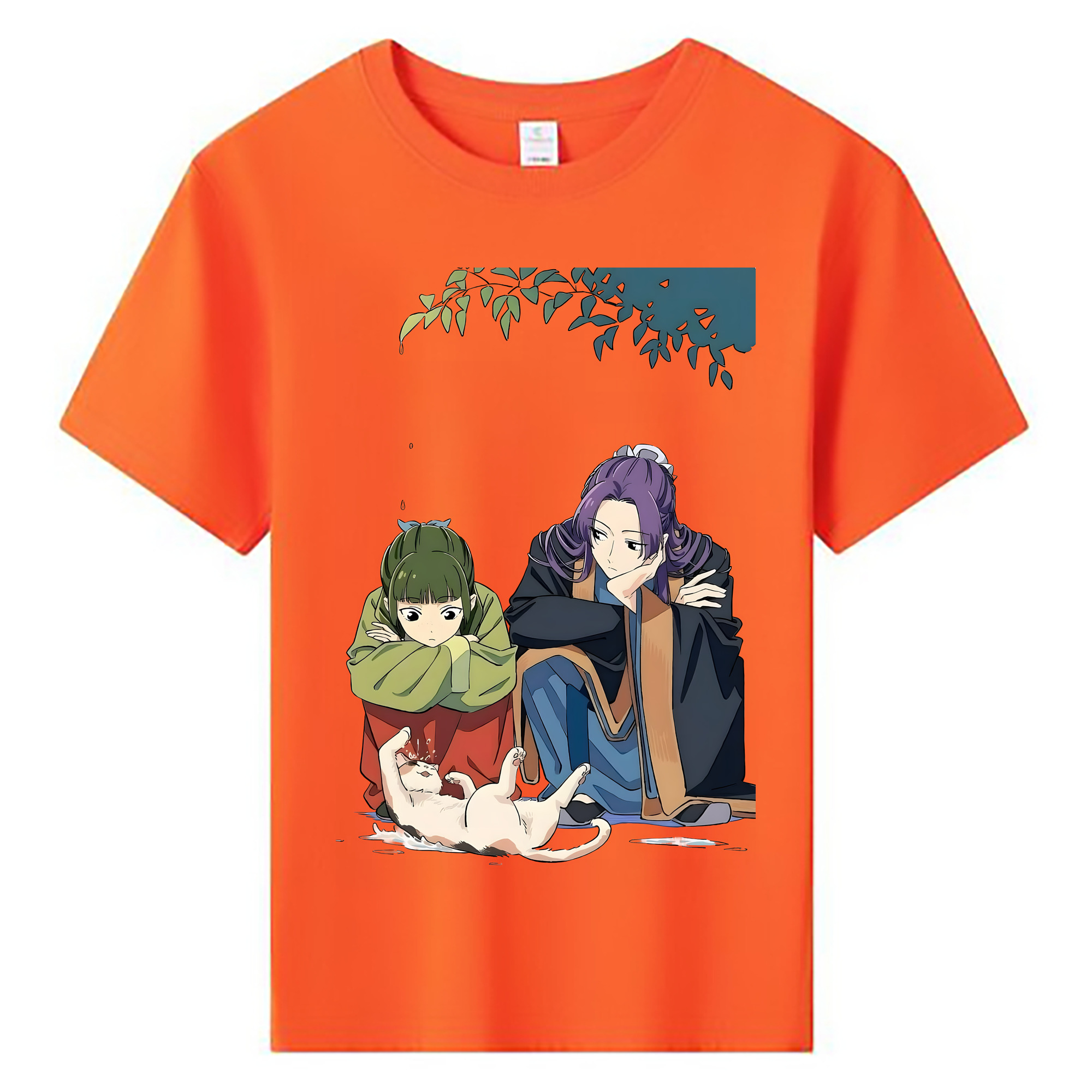 （画像用） 薬屋のひとりごと The Apothecary Diaries 綿100％キッズTシャツ（フロントプリント）