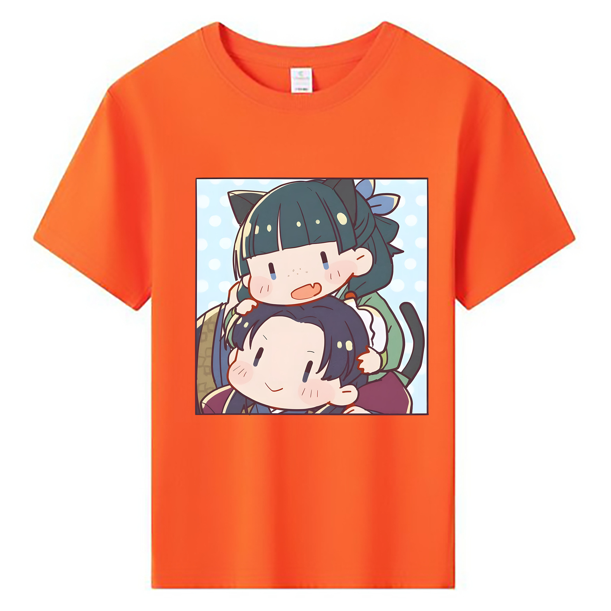 （画像用） 薬屋のひとりごと The Apothecary Diaries 綿100％キッズTシャツ（フロントプリント）