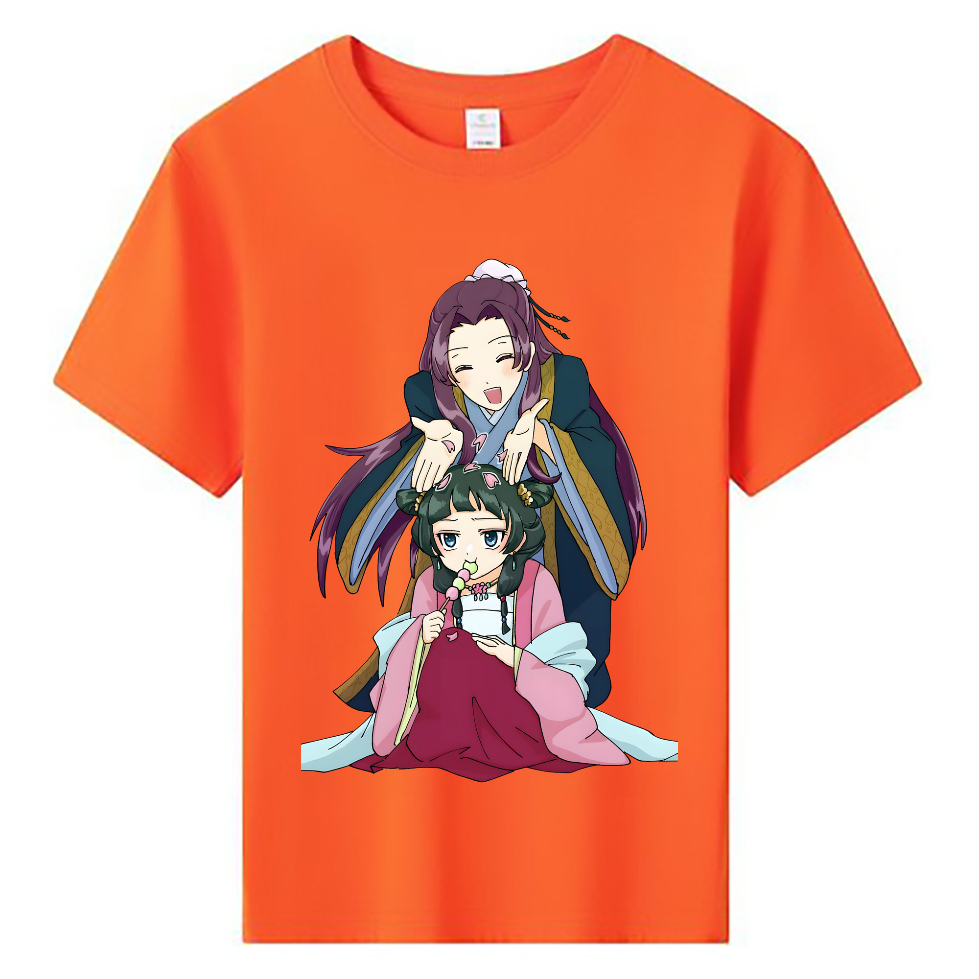 （画像用） 薬屋のひとりごと The Apothecary Diaries 綿100％キッズTシャツ（フロントプリント）