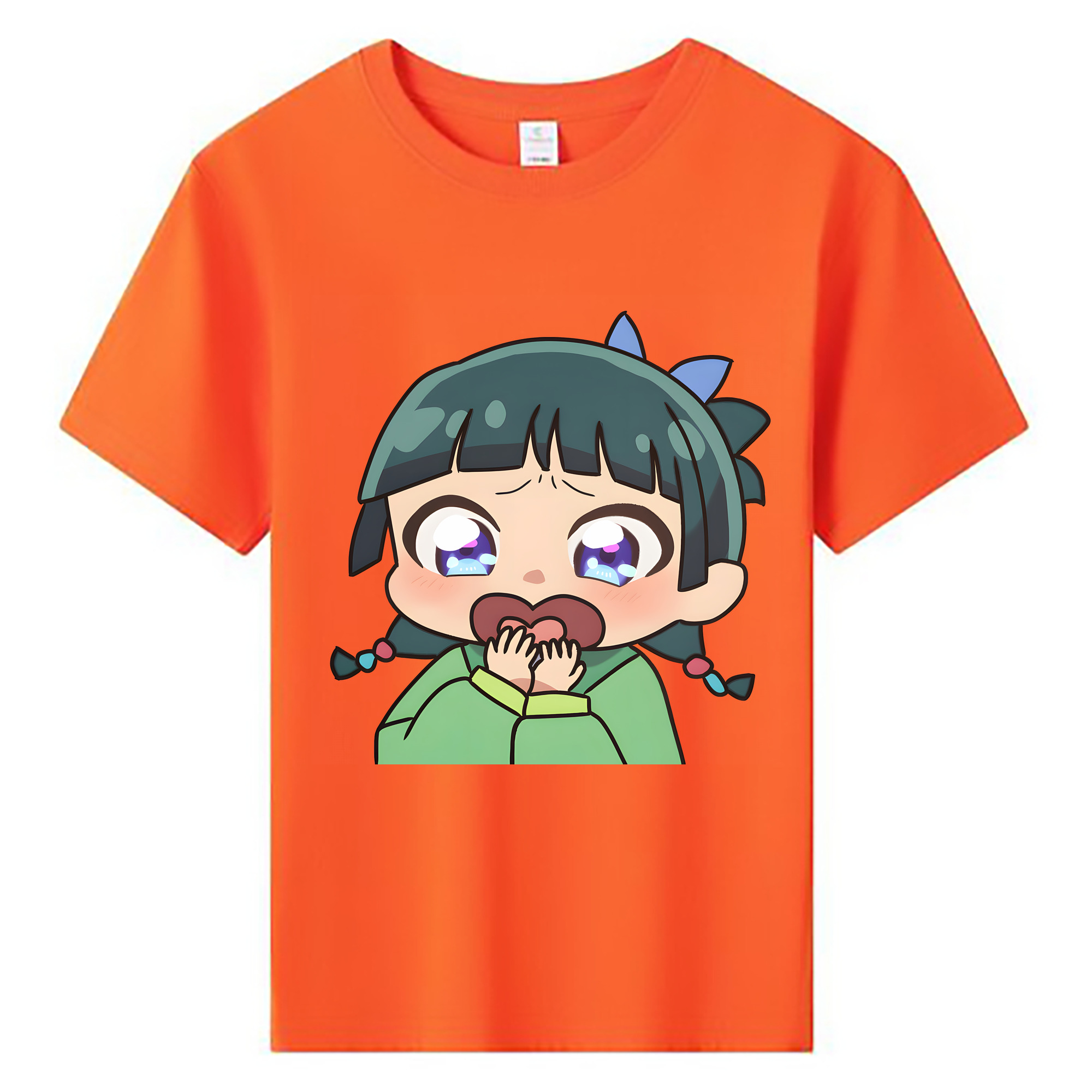 （画像用） 薬屋のひとりごと The Apothecary Diaries 綿100％キッズTシャツ（フロントプリント）