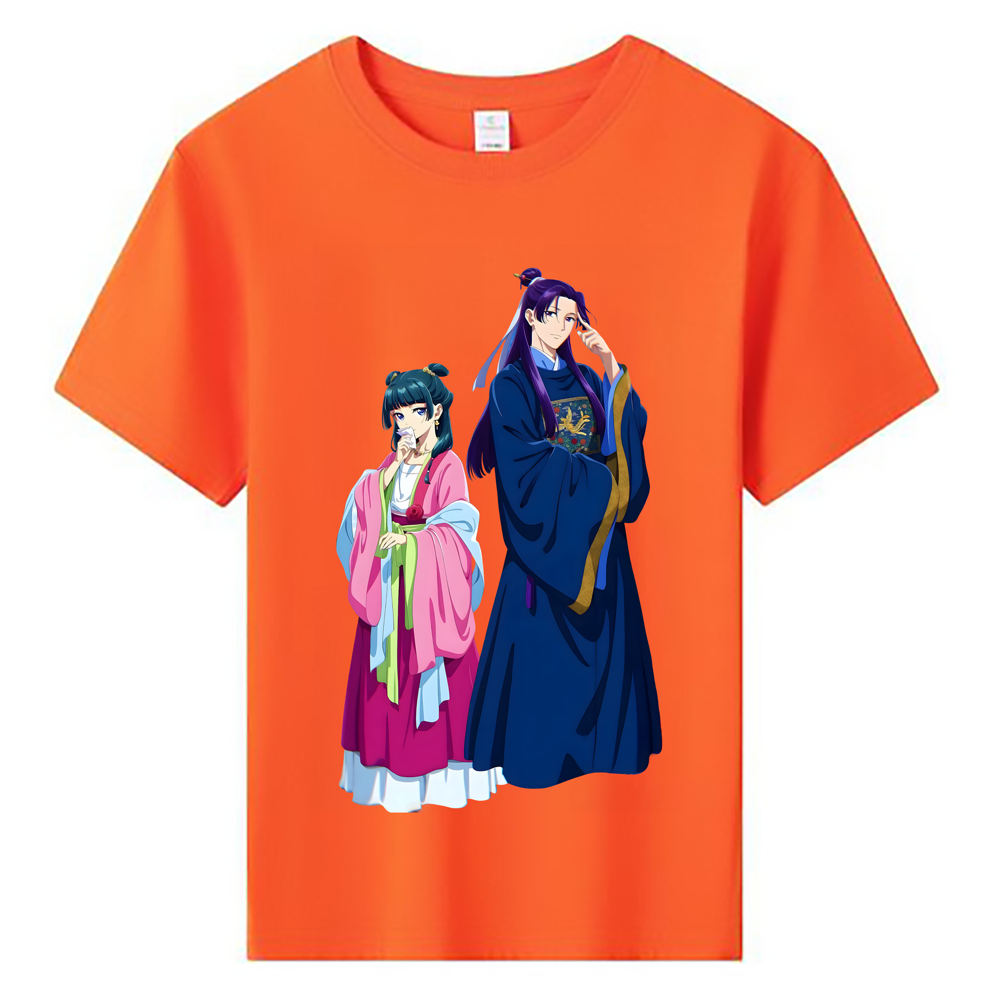 （画像用） 薬屋のひとりごと The Apothecary Diaries 綿100％キッズTシャツ（フロントプリント）