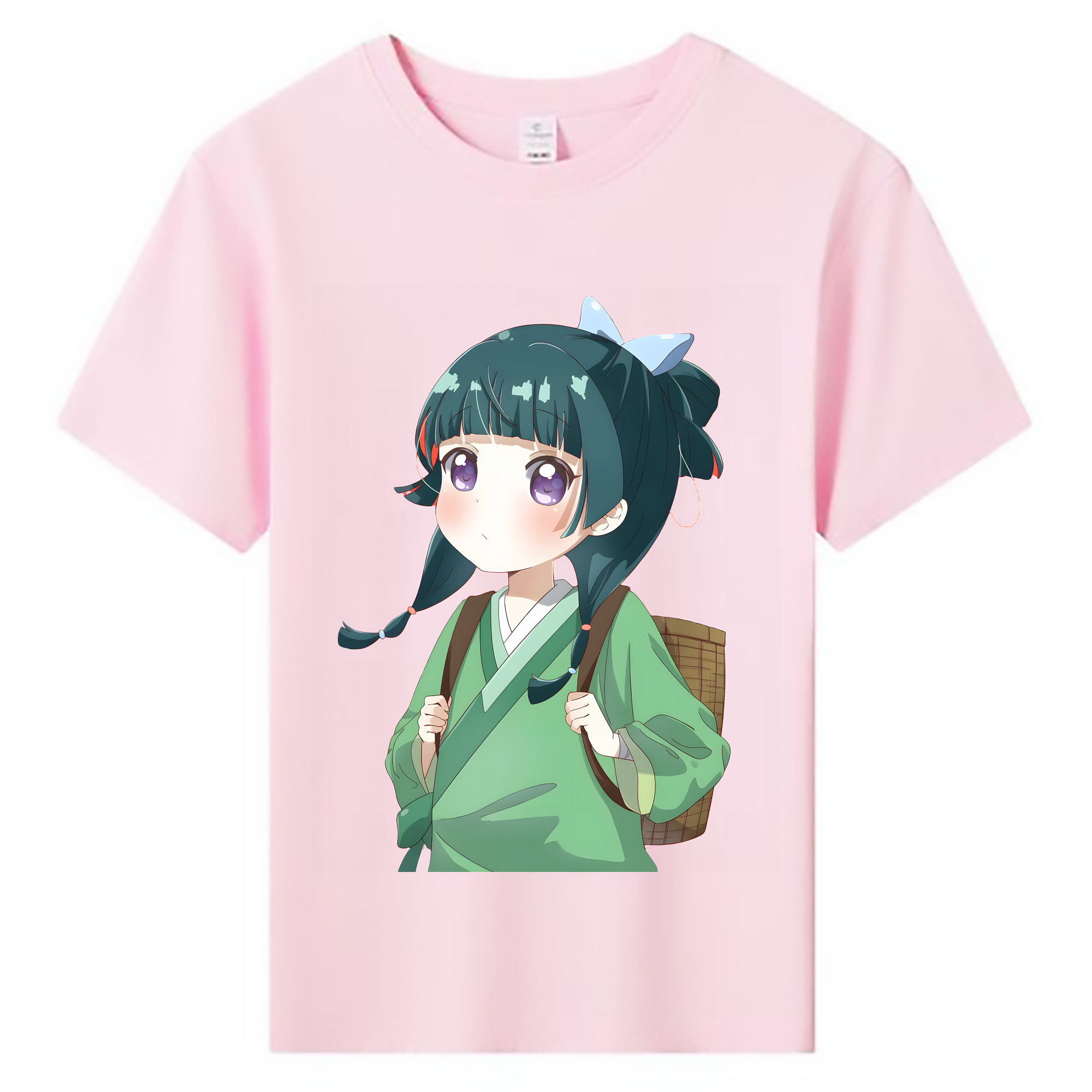 （画像用） 薬屋のひとりごと The Apothecary Diaries 綿100％キッズTシャツ（フロントプリント）