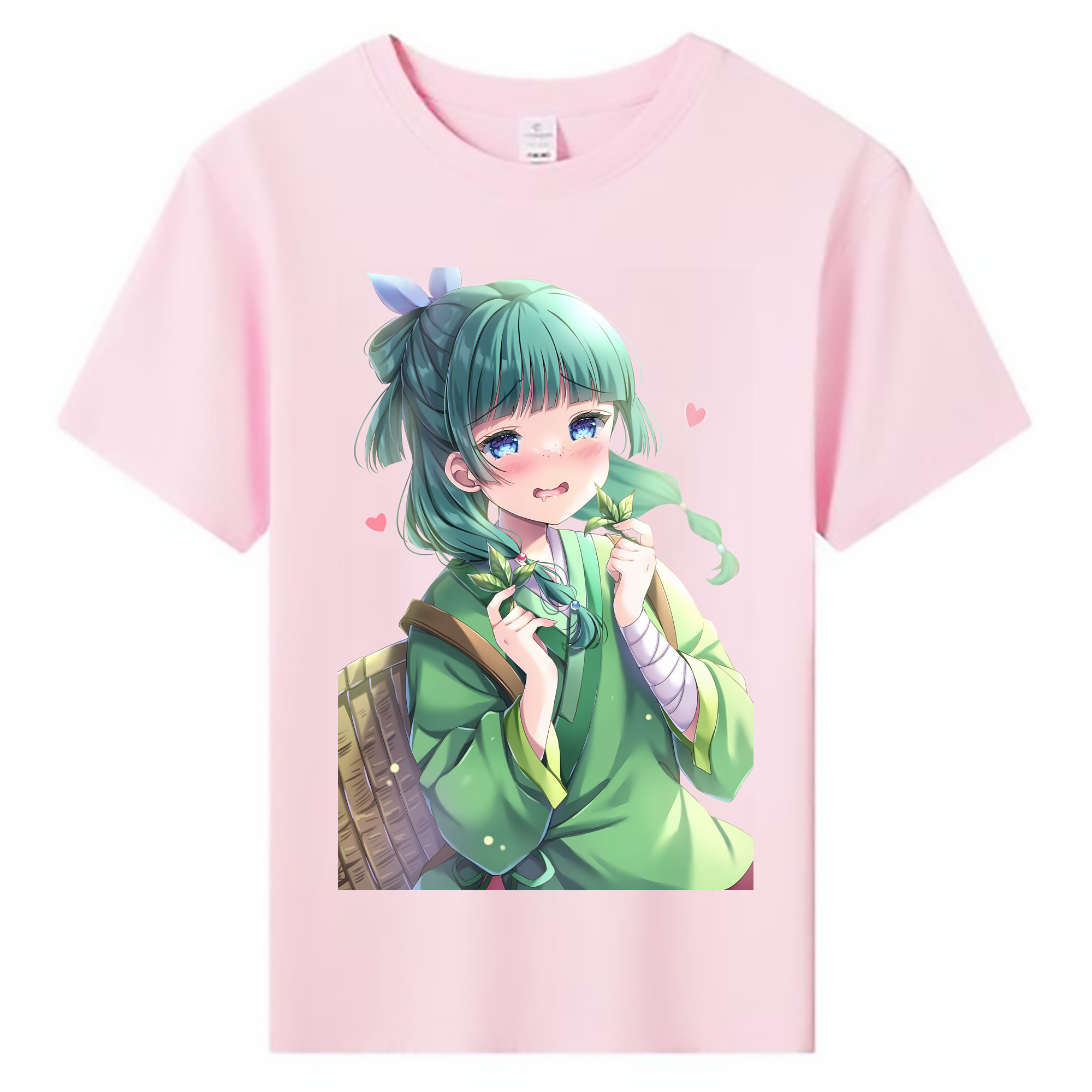 （画像用） 薬屋のひとりごと The Apothecary Diaries 綿100％キッズTシャツ（フロントプリント）