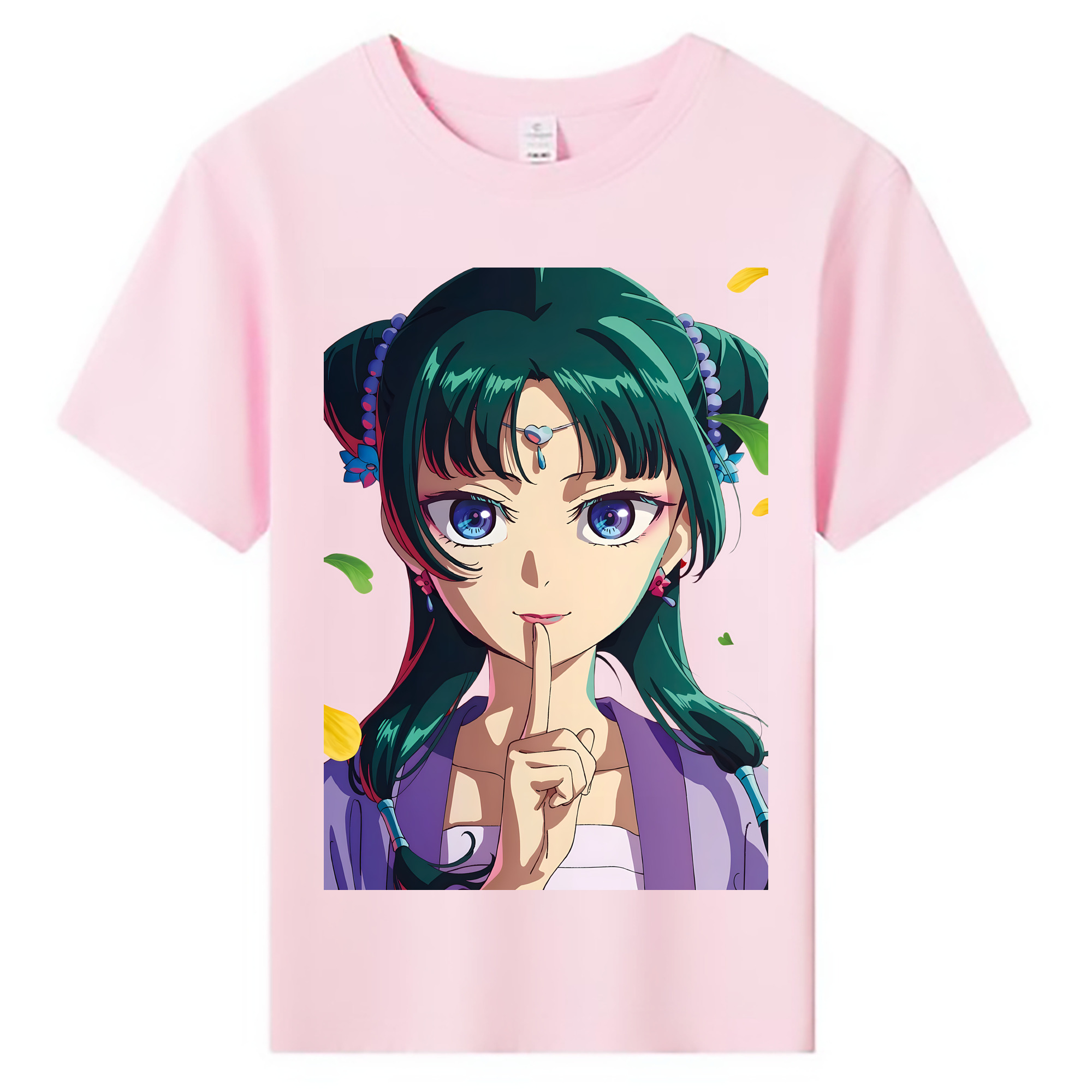 （画像用） 薬屋のひとりごと The Apothecary Diaries 綿100％キッズTシャツ（フロントプリント）