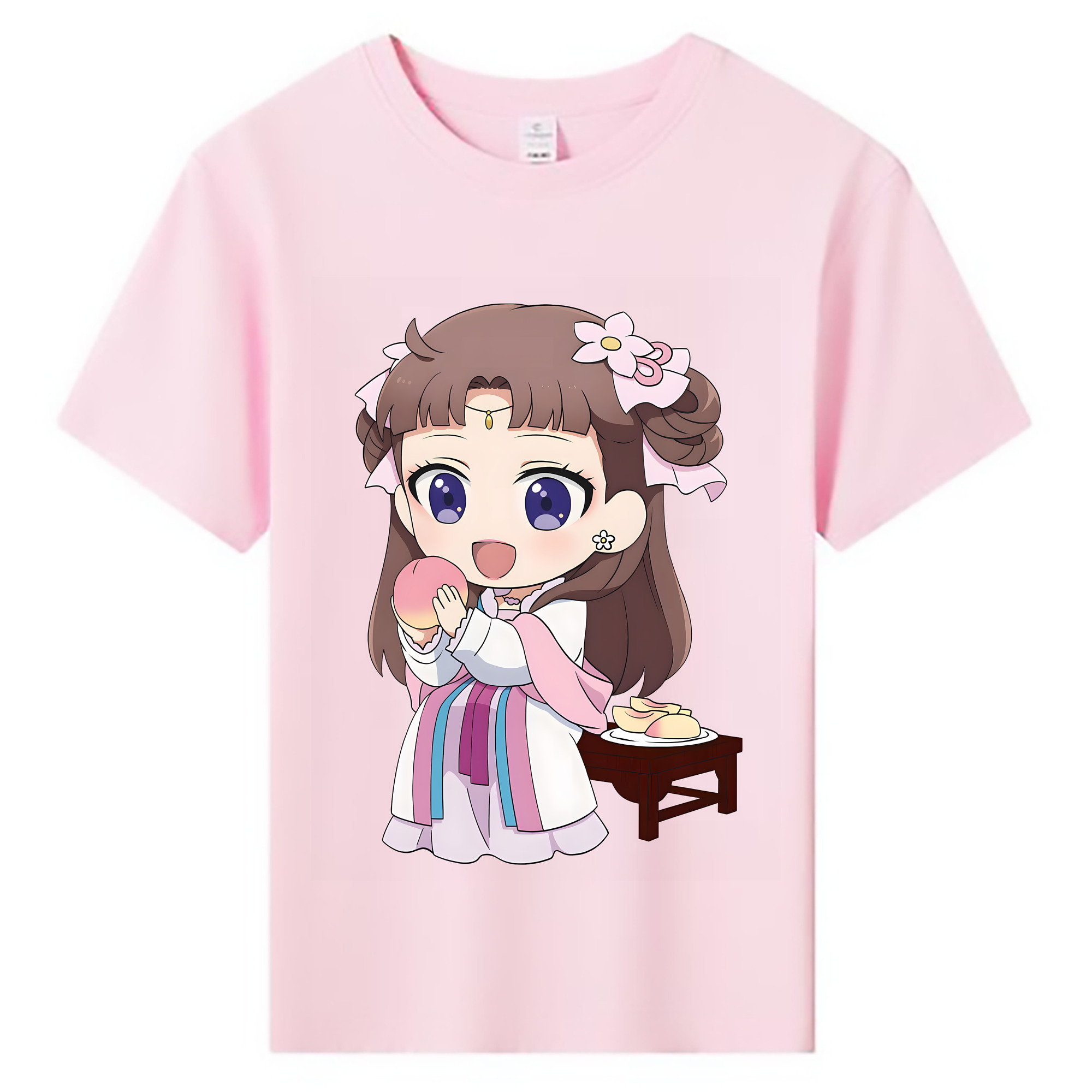 （画像用） 薬屋のひとりごと The Apothecary Diaries 綿100％キッズTシャツ（フロントプリント）