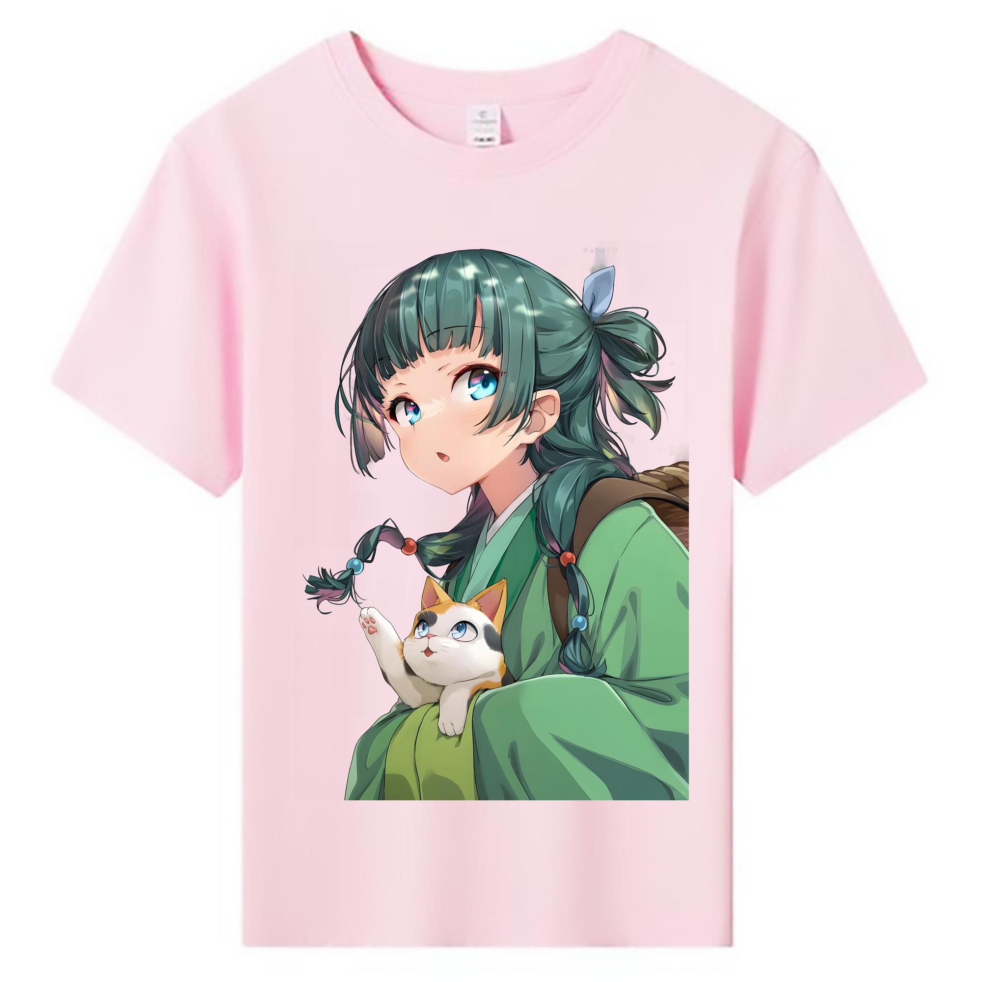 （画像用） 薬屋のひとりごと The Apothecary Diaries 綿100％キッズTシャツ（フロントプリント）