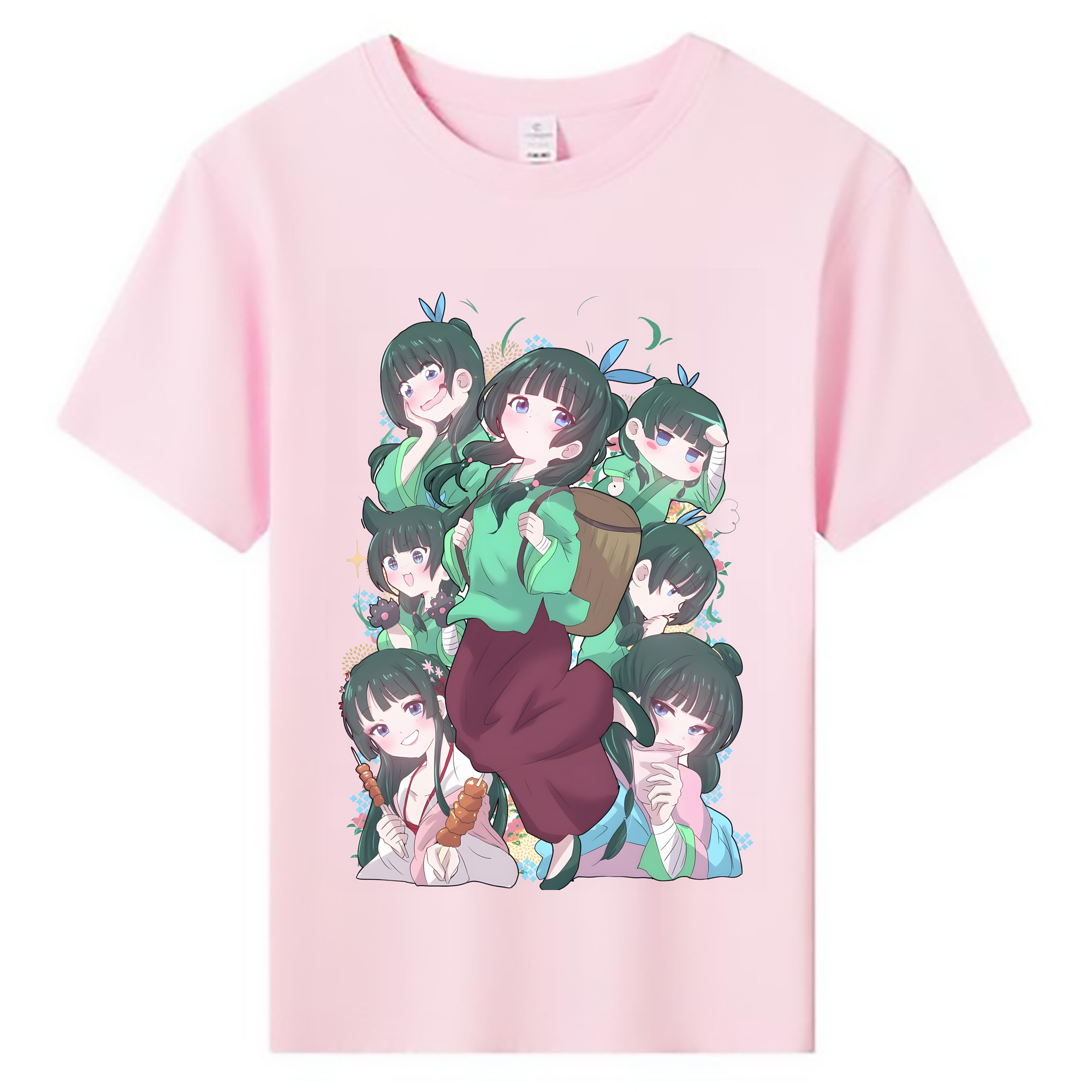 （画像用） 薬屋のひとりごと The Apothecary Diaries 綿100％キッズTシャツ（フロントプリント）