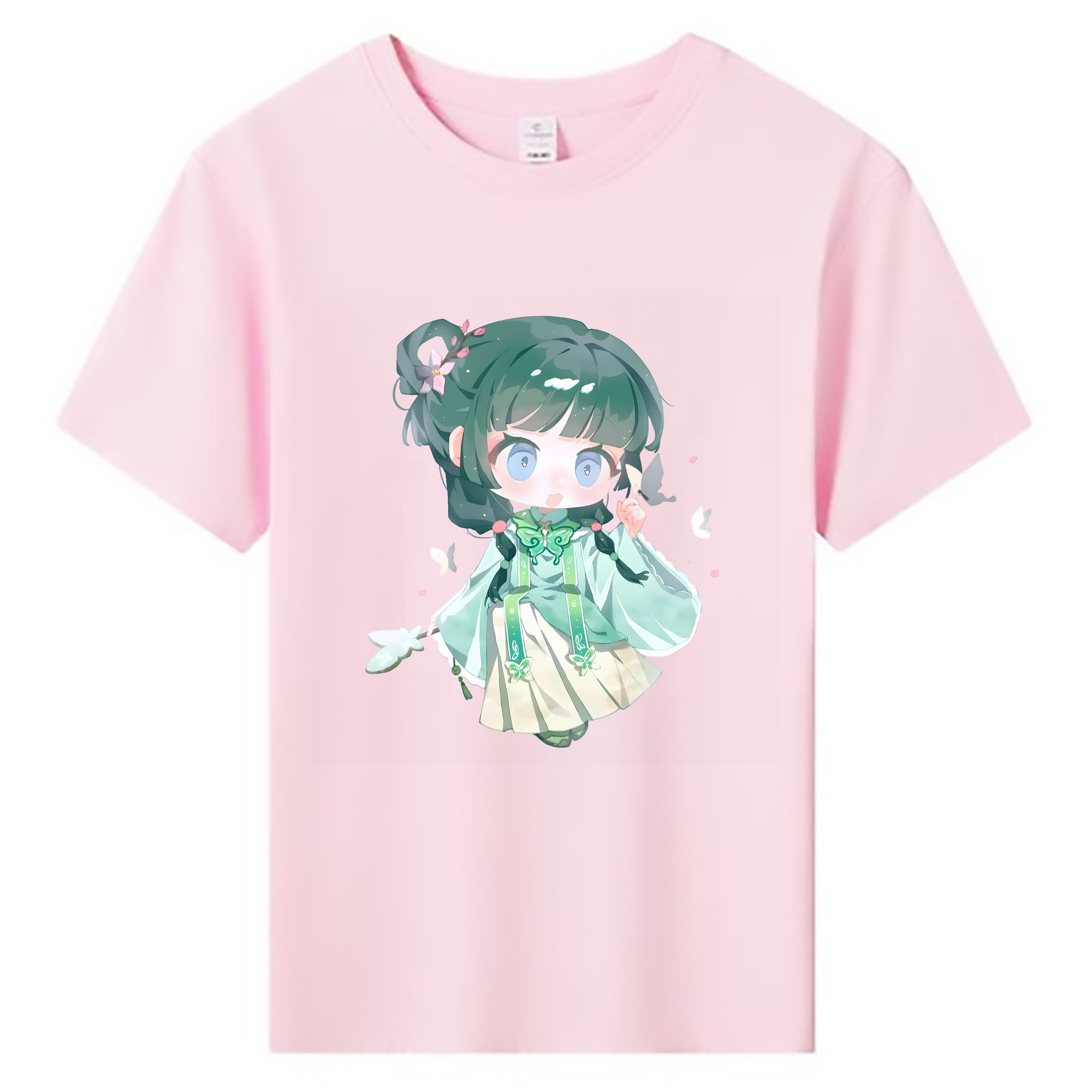 （画像用） 薬屋のひとりごと The Apothecary Diaries 綿100％キッズTシャツ（フロントプリント）