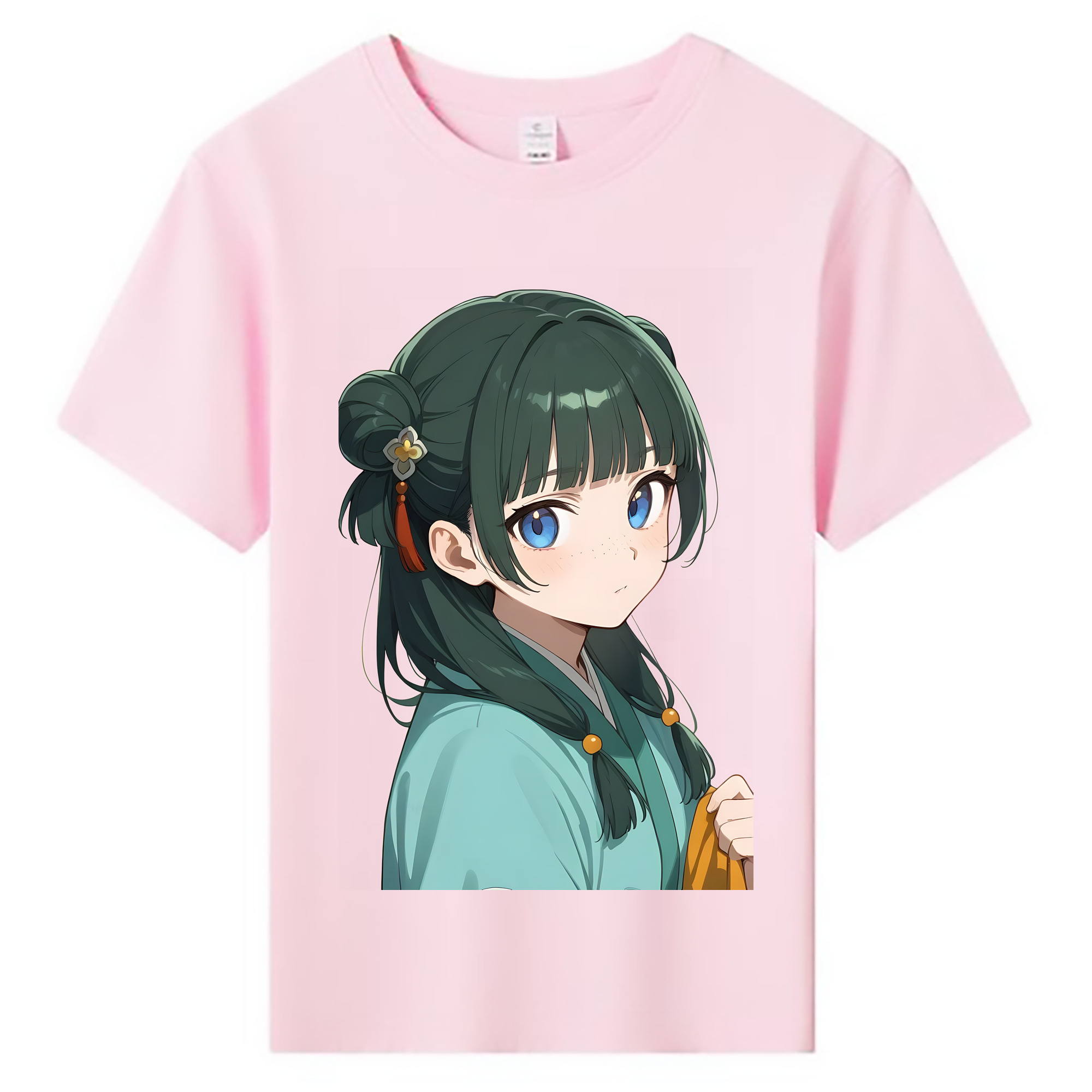 （画像用） 薬屋のひとりごと The Apothecary Diaries 綿100％キッズTシャツ（フロントプリント）