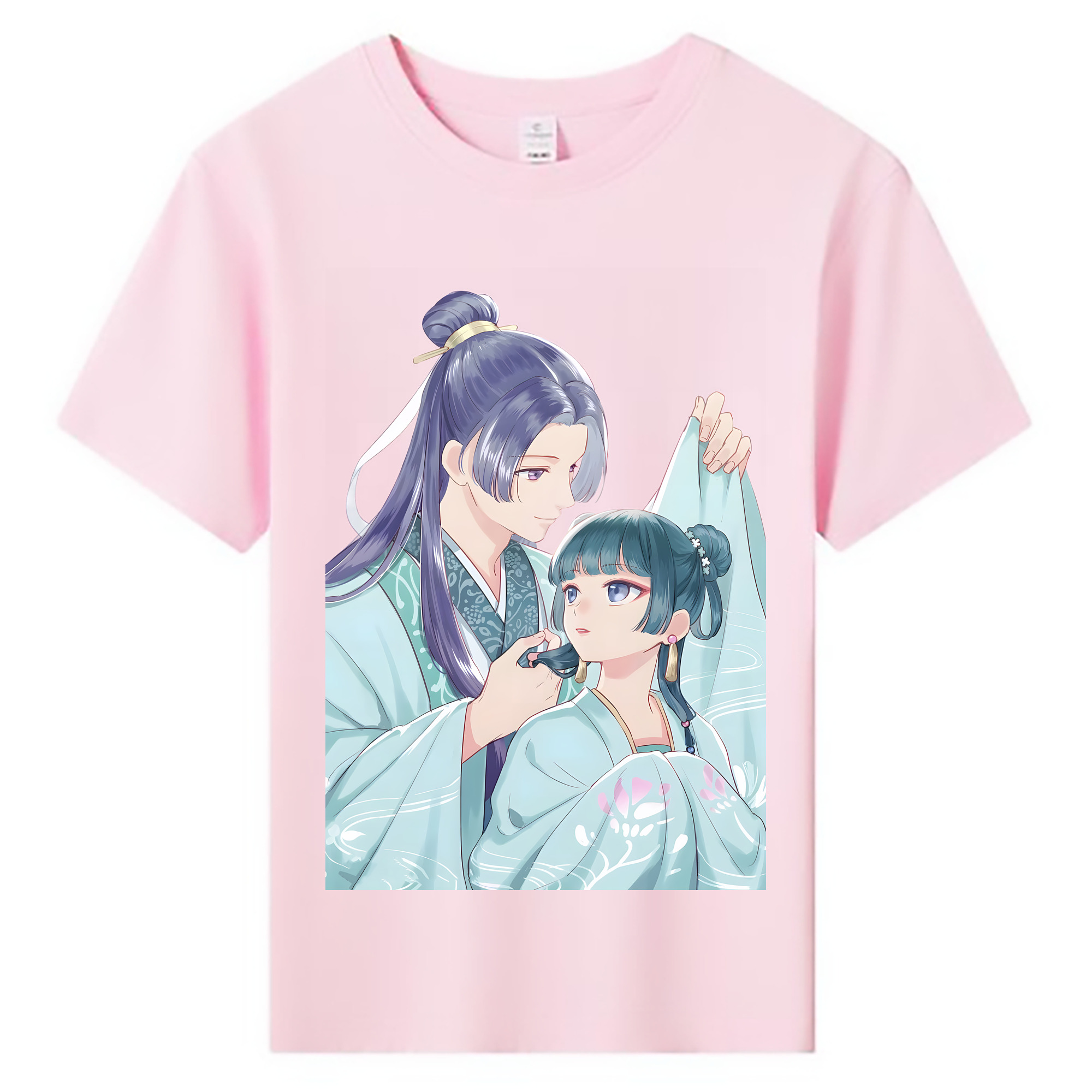 （画像用） 薬屋のひとりごと The Apothecary Diaries 綿100％キッズTシャツ（フロントプリント）