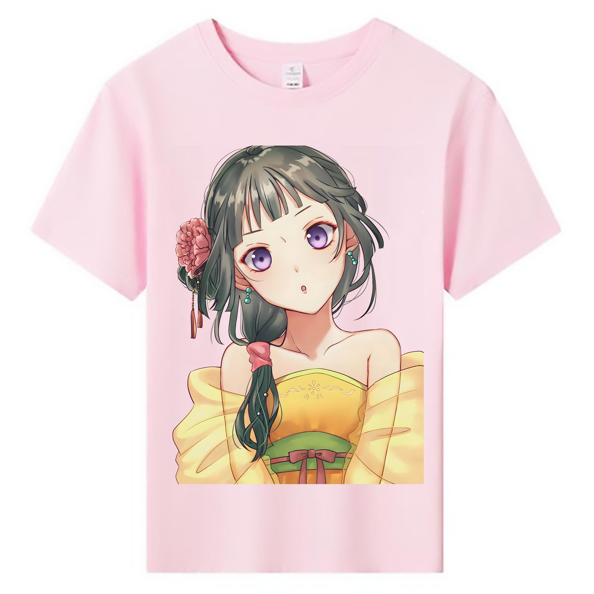 （画像用） 薬屋のひとりごと The Apothecary Diaries 綿100％キッズTシャツ（フロントプリント）