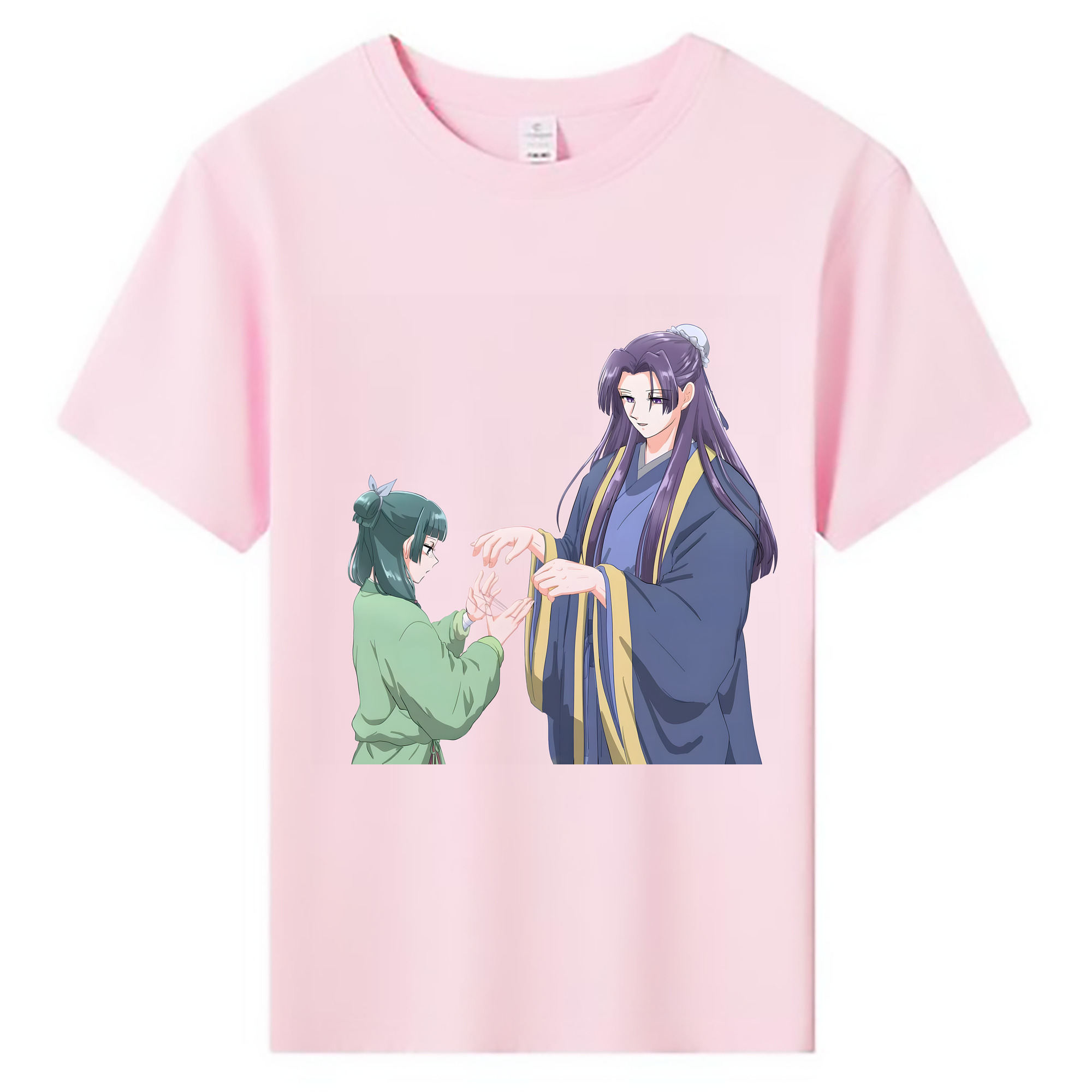 （画像用） 薬屋のひとりごと The Apothecary Diaries 綿100％キッズTシャツ（フロントプリント）