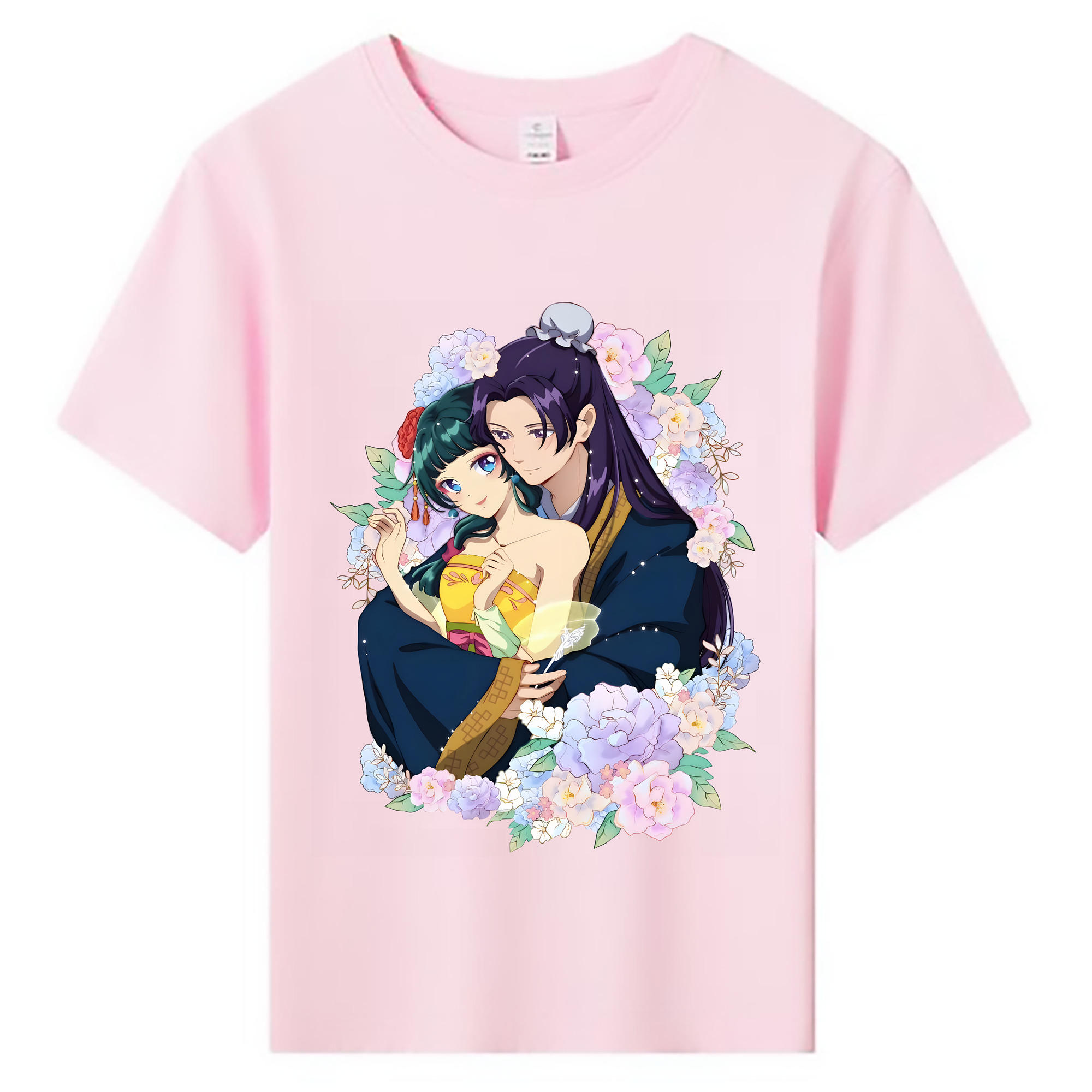 （画像用） 薬屋のひとりごと The Apothecary Diaries 綿100％キッズTシャツ（フロントプリント）