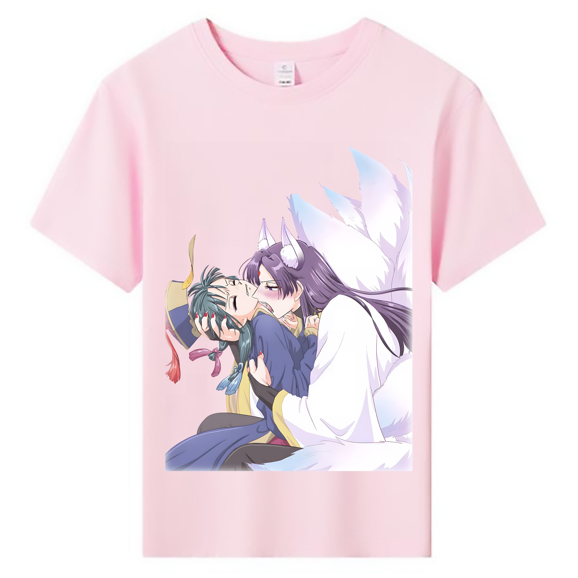 （画像用） 薬屋のひとりごと The Apothecary Diaries 綿100％キッズTシャツ（フロントプリント）
