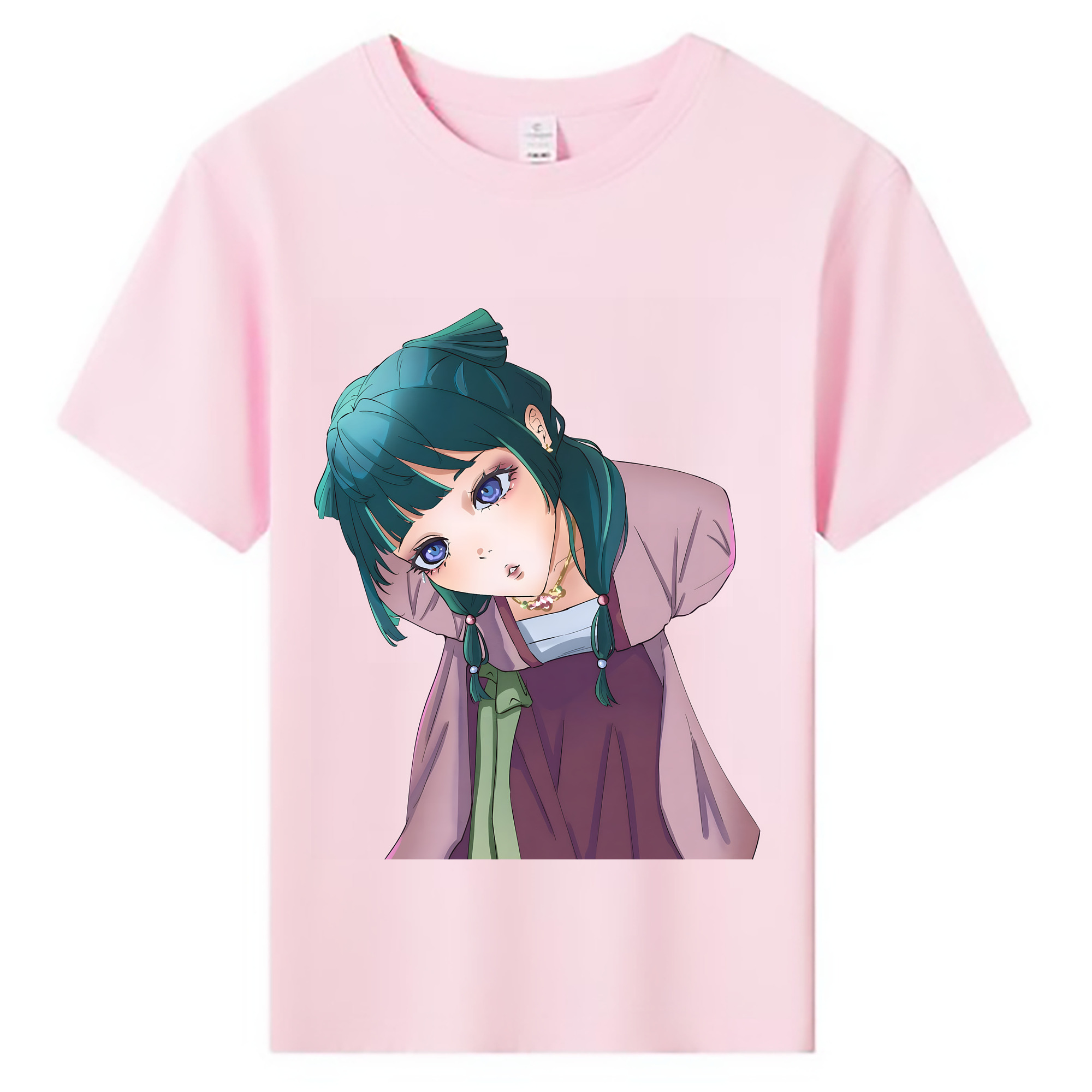 （画像用） 薬屋のひとりごと The Apothecary Diaries 綿100％キッズTシャツ（フロントプリント）