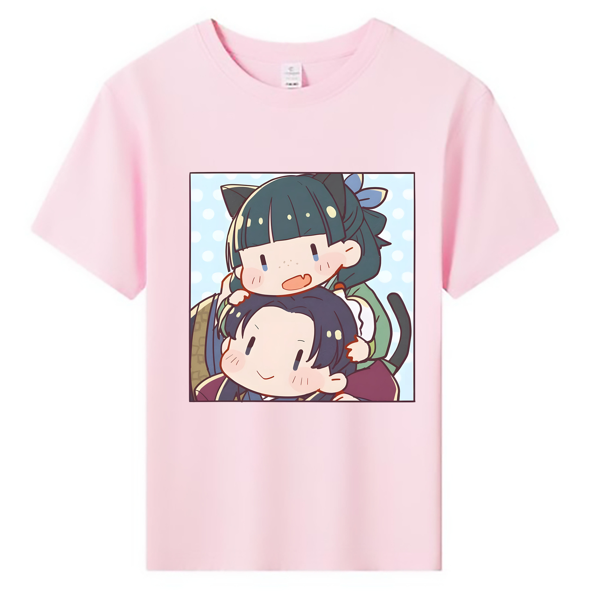（画像用） 薬屋のひとりごと The Apothecary Diaries 綿100％キッズTシャツ（フロントプリント）