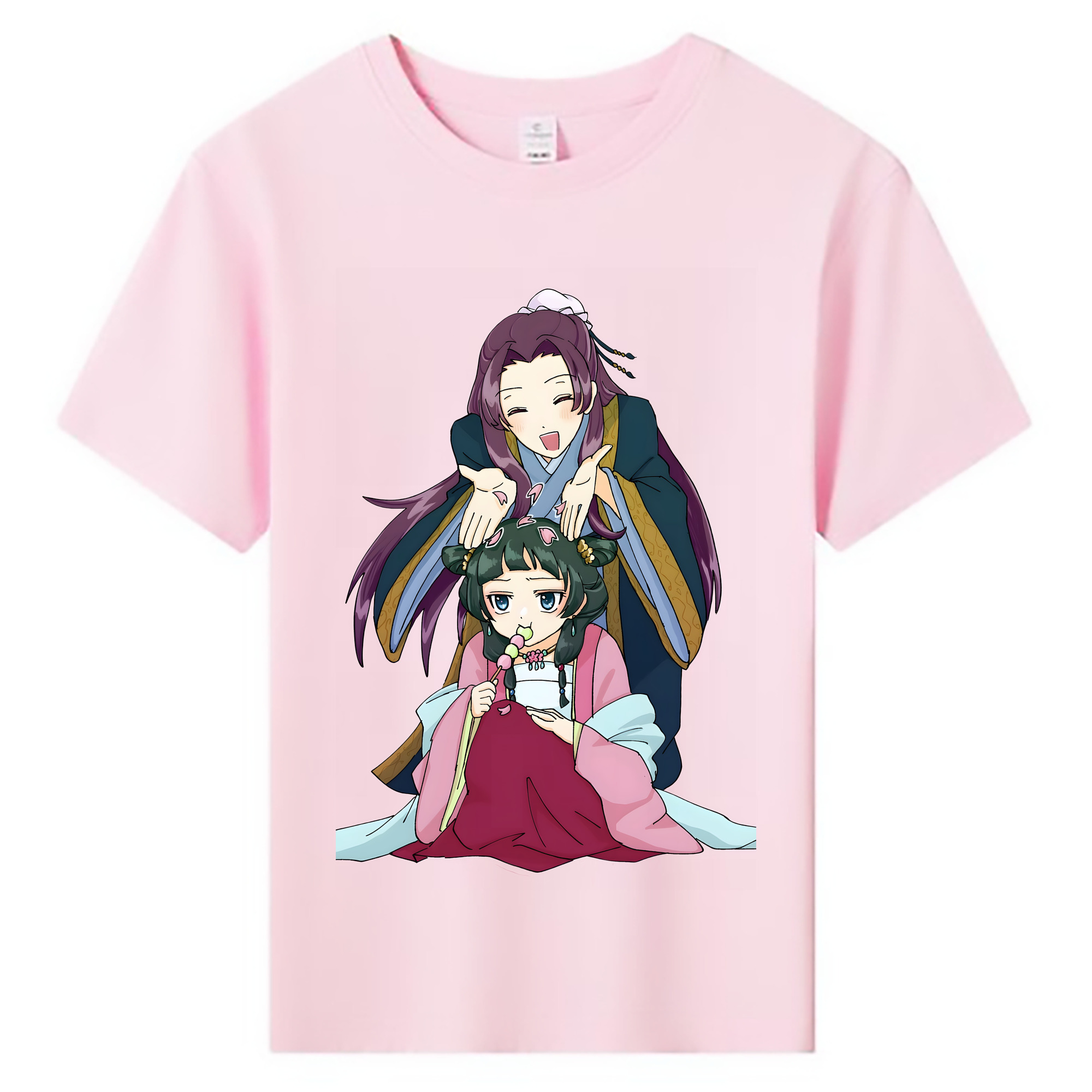 （画像用） 薬屋のひとりごと The Apothecary Diaries 綿100％キッズTシャツ（フロントプリント）