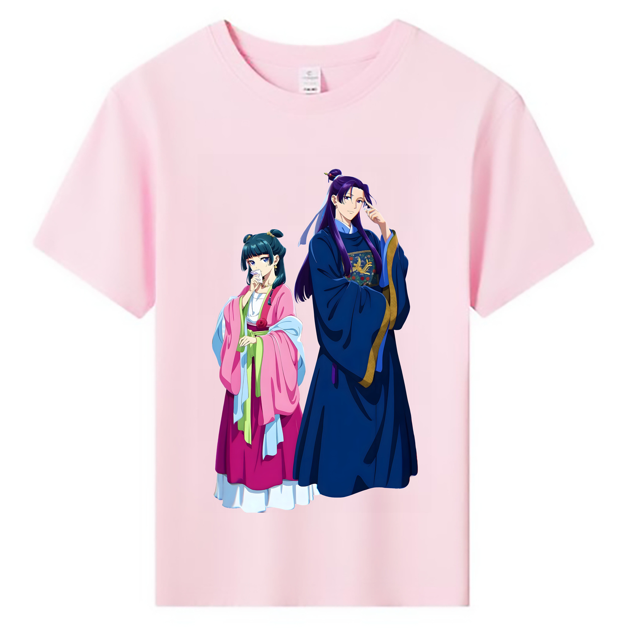 （画像用） 薬屋のひとりごと The Apothecary Diaries 綿100％キッズTシャツ（フロントプリント）