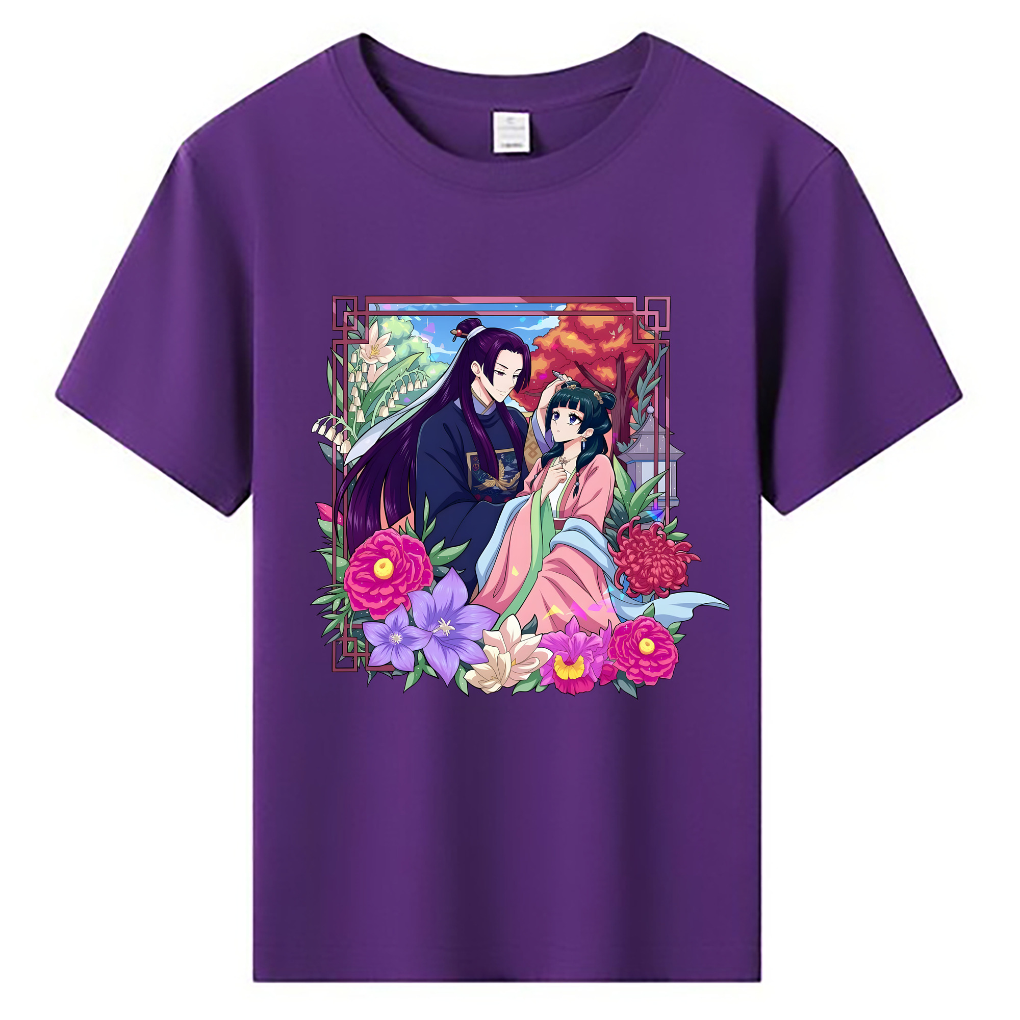 （画像用） 薬屋のひとりごと The Apothecary Diaries 綿100％キッズTシャツ（フロントプリント）