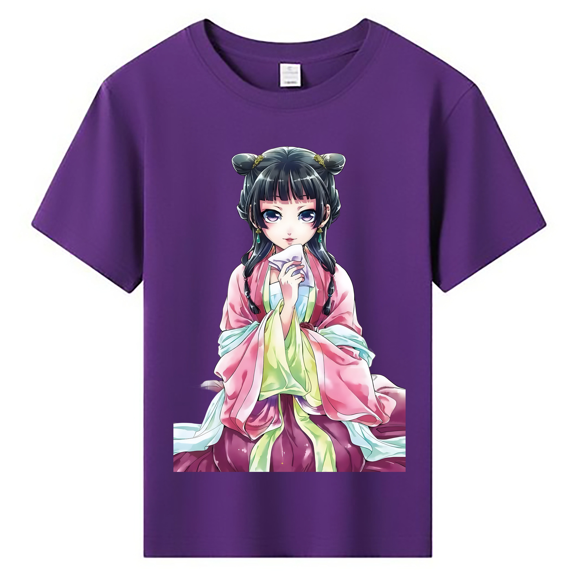 （画像用） 薬屋のひとりごと The Apothecary Diaries 綿100％キッズTシャツ（フロントプリント）