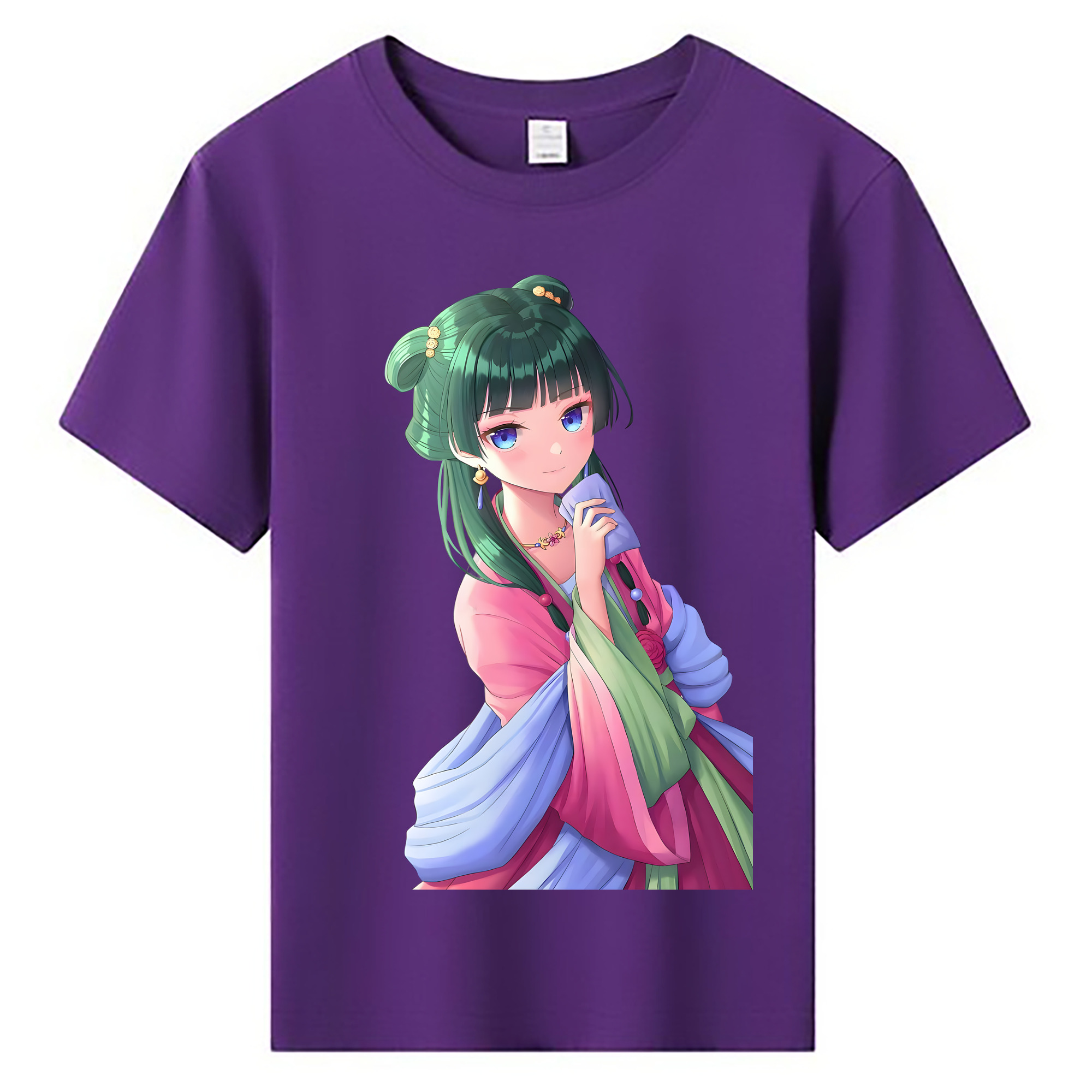 （画像用） 薬屋のひとりごと The Apothecary Diaries 綿100％キッズTシャツ（フロントプリント）
