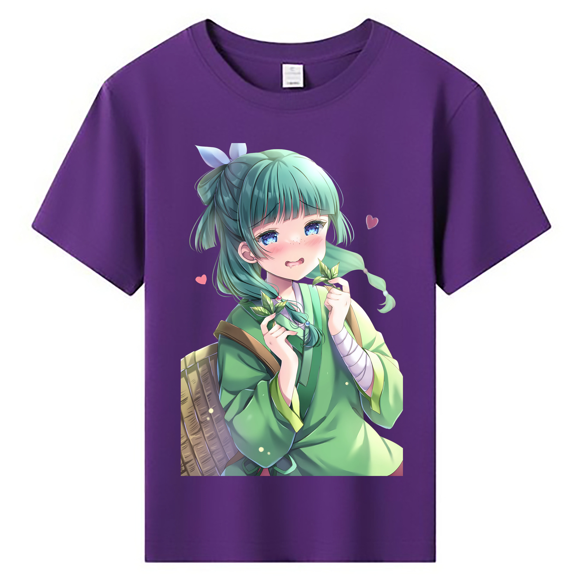 （画像用） 薬屋のひとりごと The Apothecary Diaries 綿100％キッズTシャツ（フロントプリント）