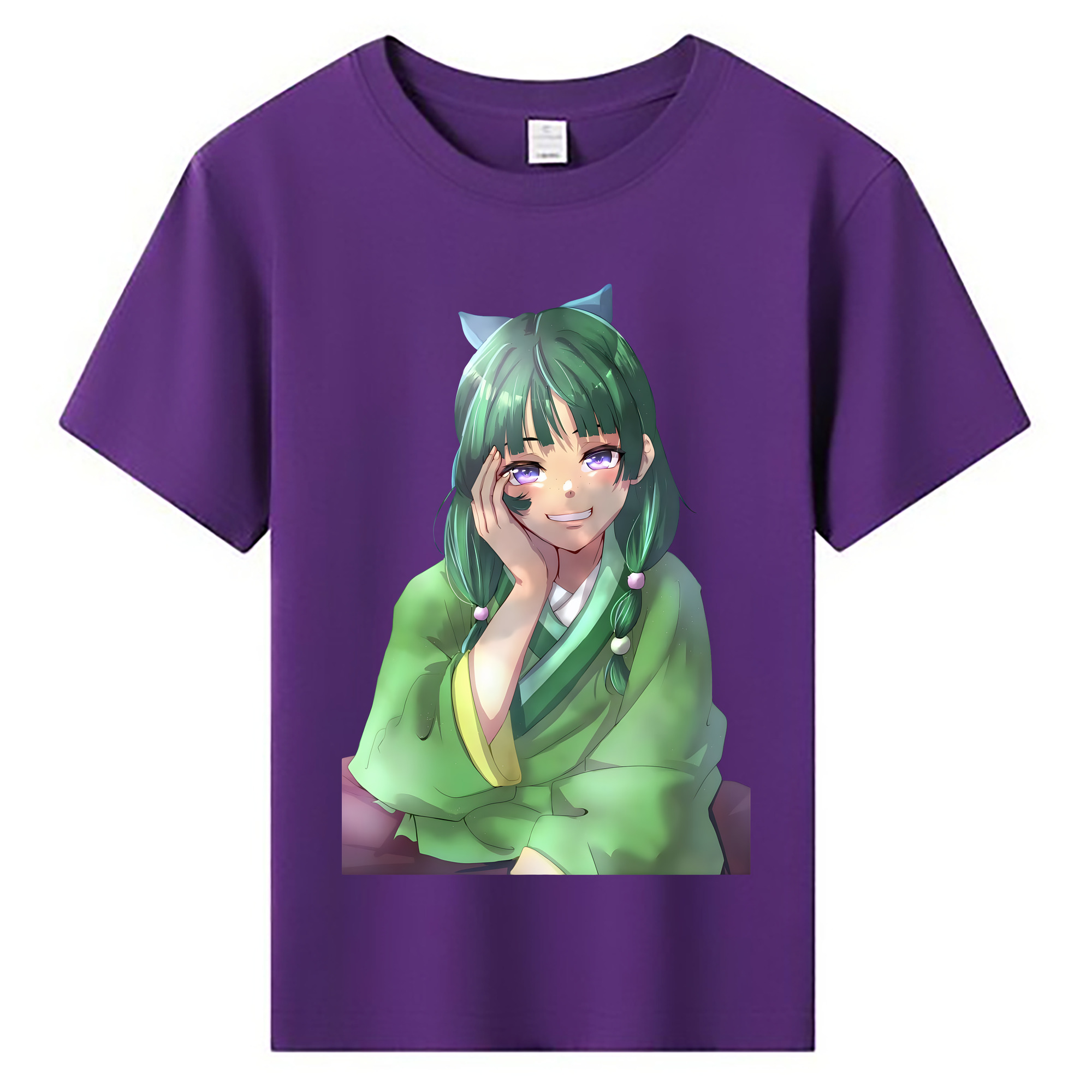 （画像用） 薬屋のひとりごと The Apothecary Diaries 綿100％キッズTシャツ（フロントプリント）