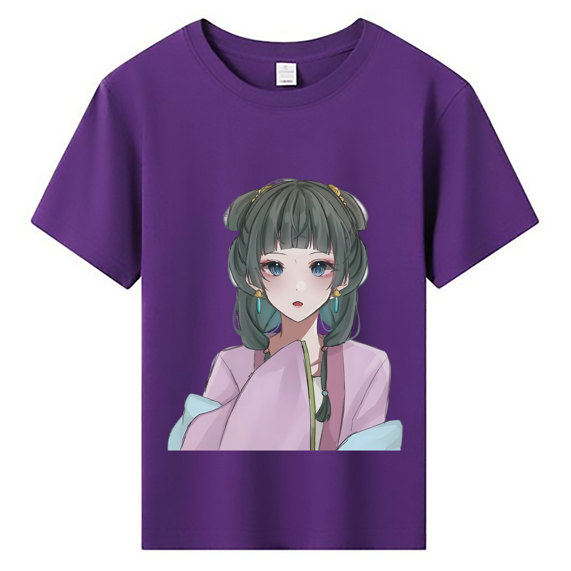 （画像用） 薬屋のひとりごと The Apothecary Diaries 綿100％キッズTシャツ（フロントプリント）