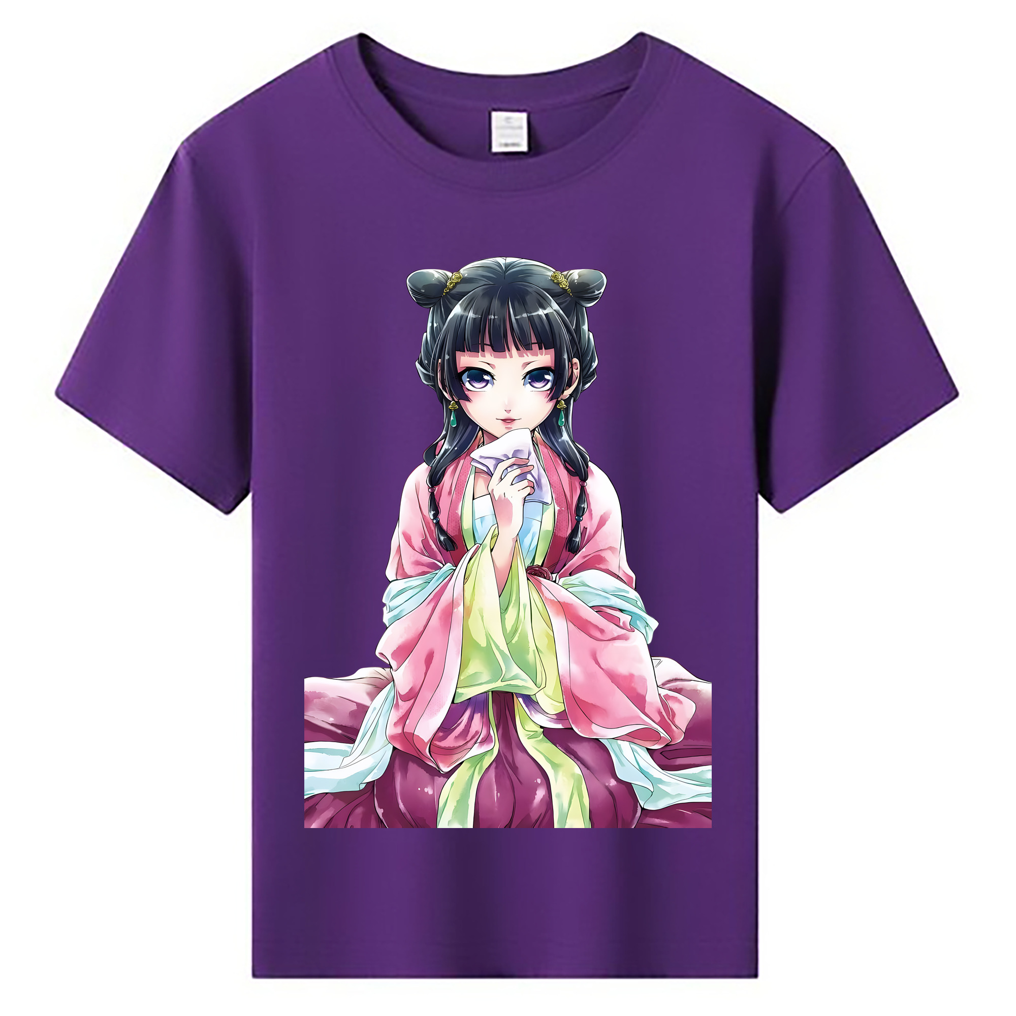 （画像用） 薬屋のひとりごと The Apothecary Diaries 綿100％キッズTシャツ（フロントプリント）