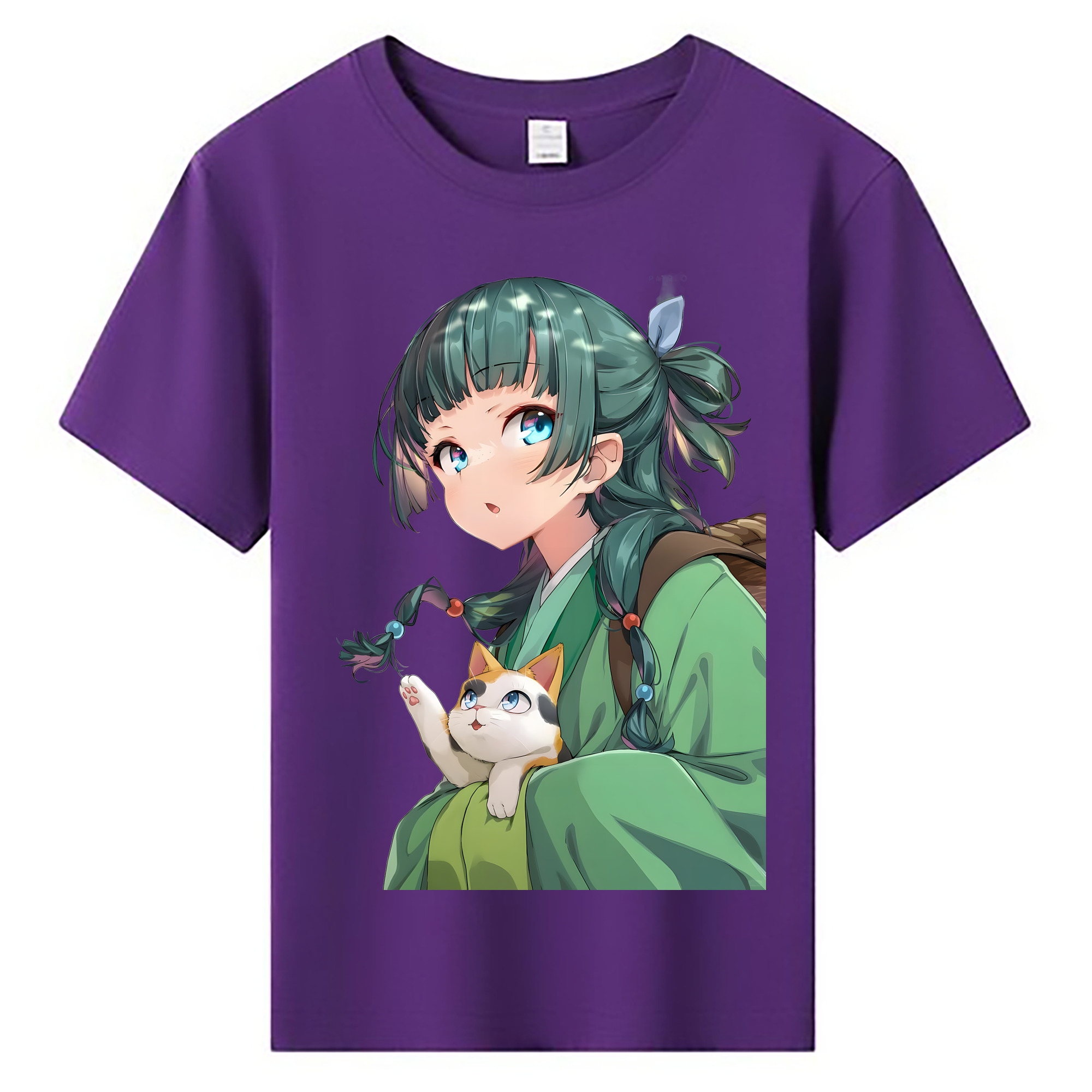 （画像用） 薬屋のひとりごと The Apothecary Diaries 綿100％キッズTシャツ（フロントプリント）