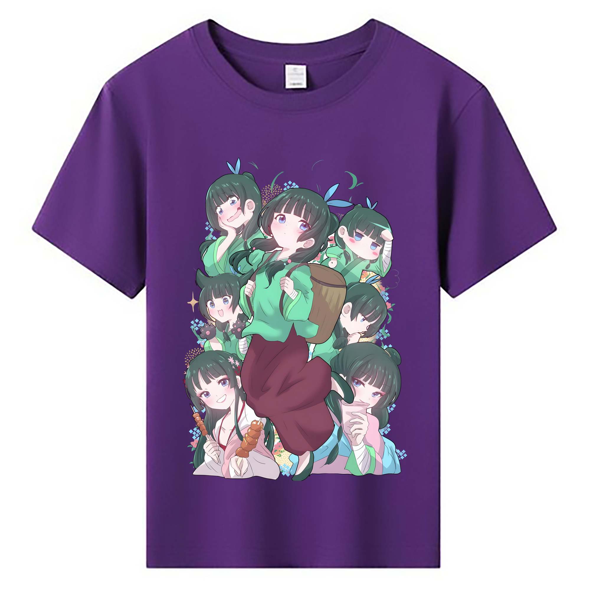 （画像用） 薬屋のひとりごと The Apothecary Diaries 綿100％キッズTシャツ（フロントプリント）