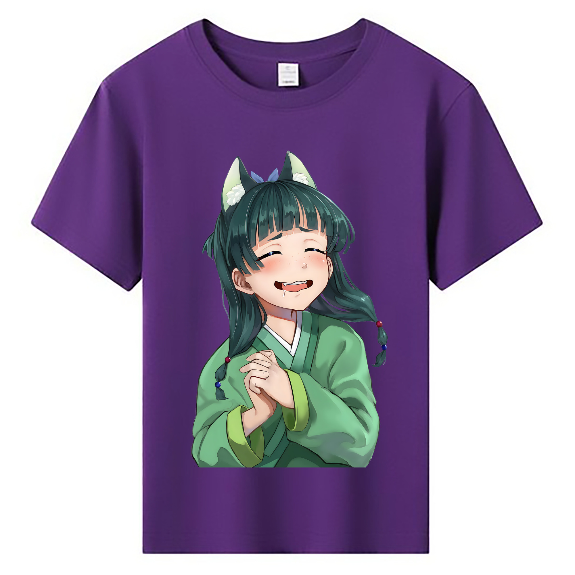 （画像用） 薬屋のひとりごと The Apothecary Diaries 綿100％キッズTシャツ（フロントプリント）