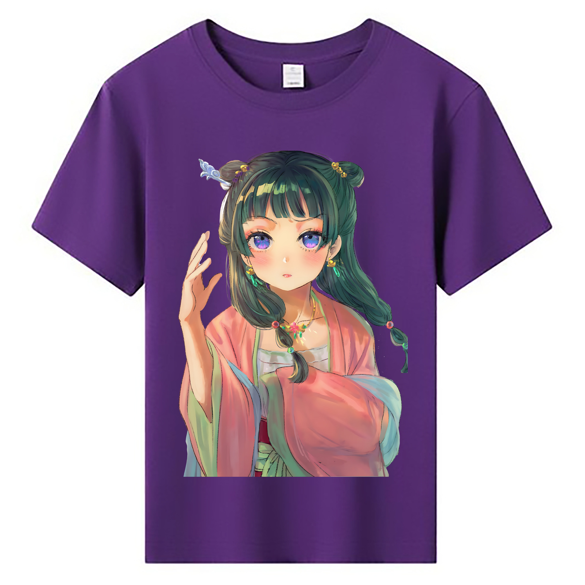 （画像用） 薬屋のひとりごと The Apothecary Diaries 綿100％キッズTシャツ（フロントプリント）