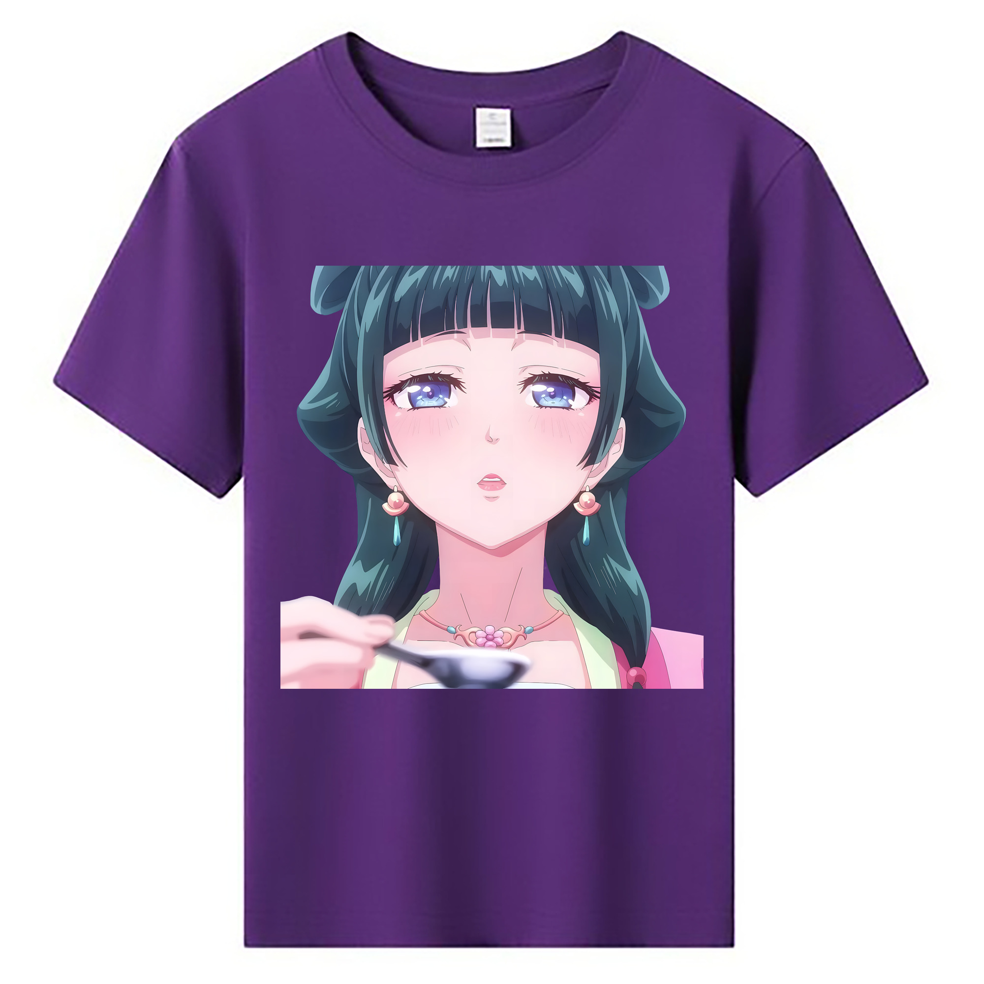 （画像用） 薬屋のひとりごと The Apothecary Diaries 綿100％キッズTシャツ（フロントプリント）
