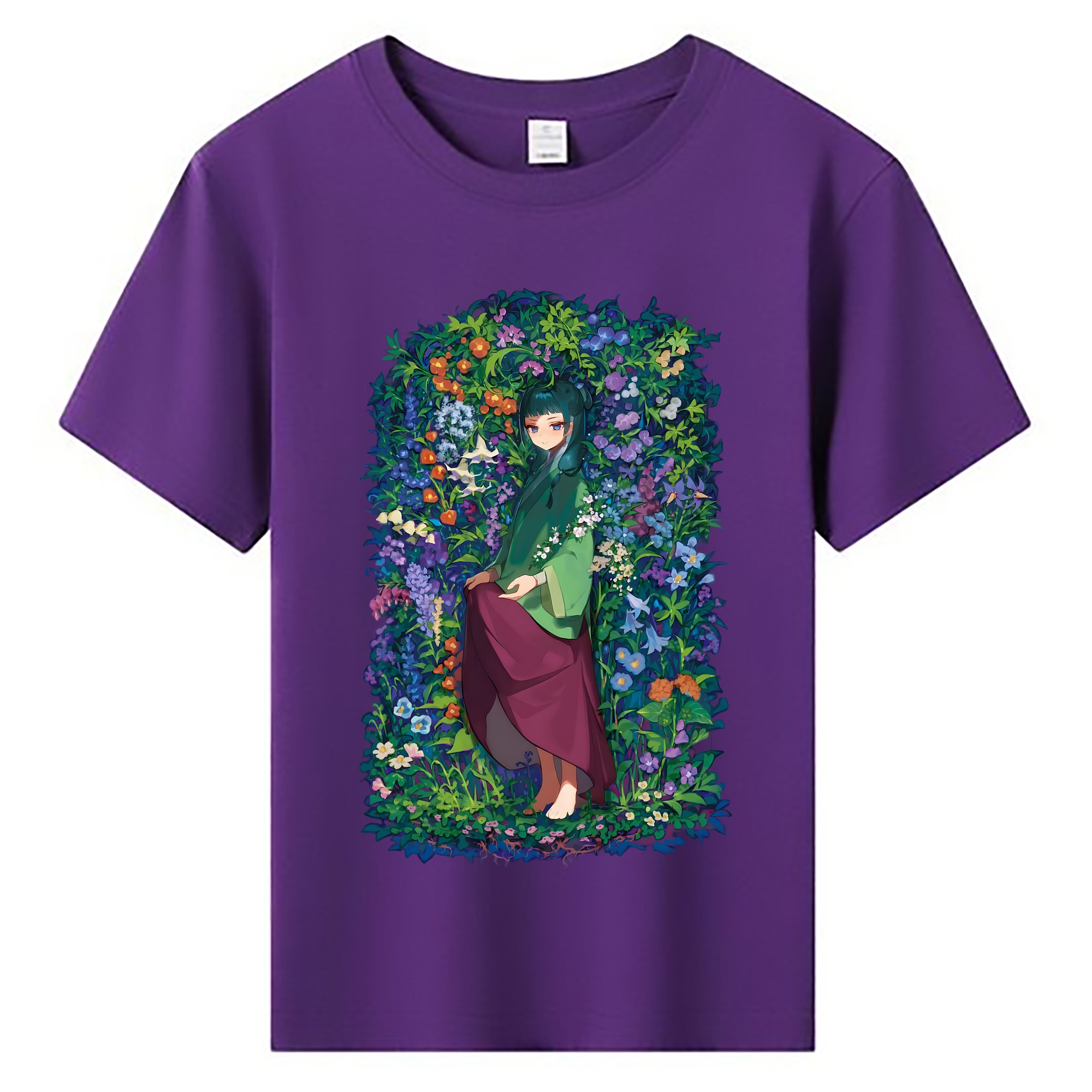 （画像用） 薬屋のひとりごと The Apothecary Diaries 綿100％キッズTシャツ（フロントプリント）
