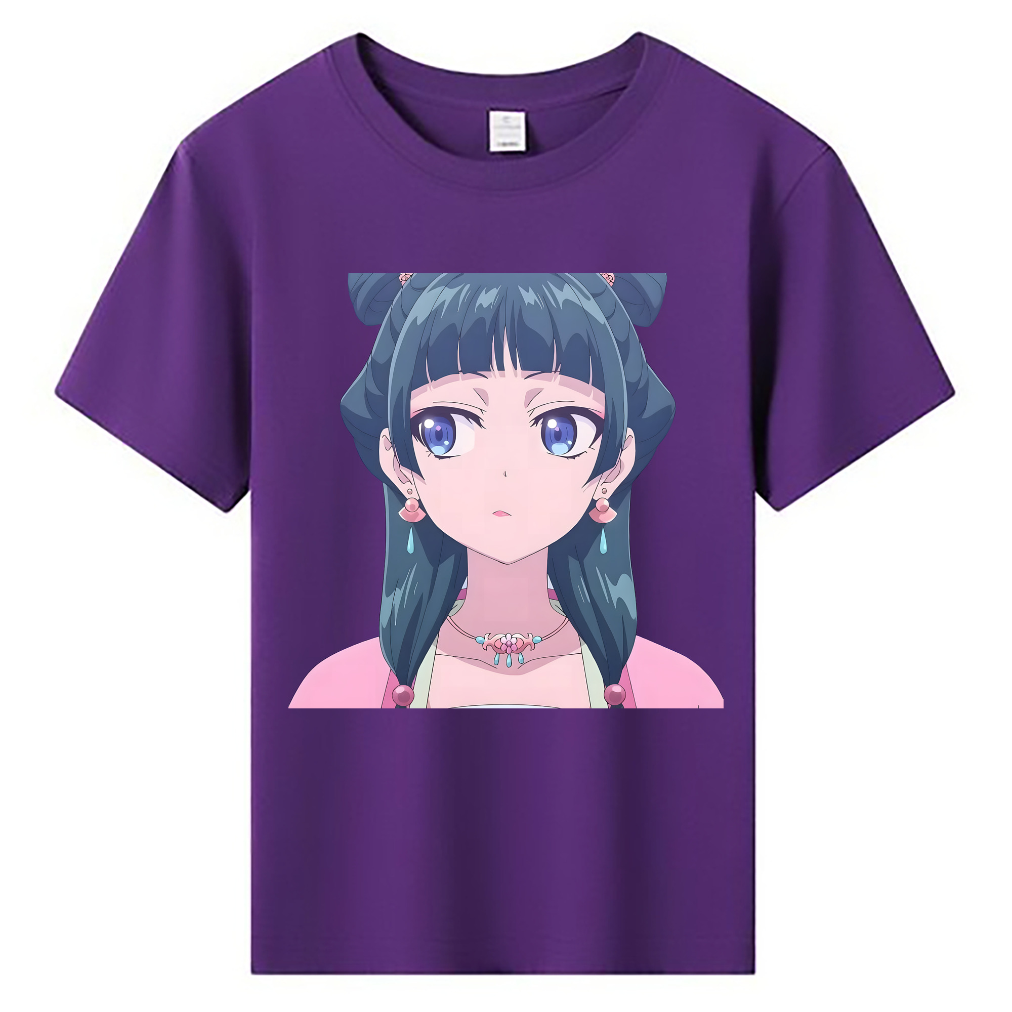 （画像用） 薬屋のひとりごと The Apothecary Diaries 綿100％キッズTシャツ（フロントプリント）