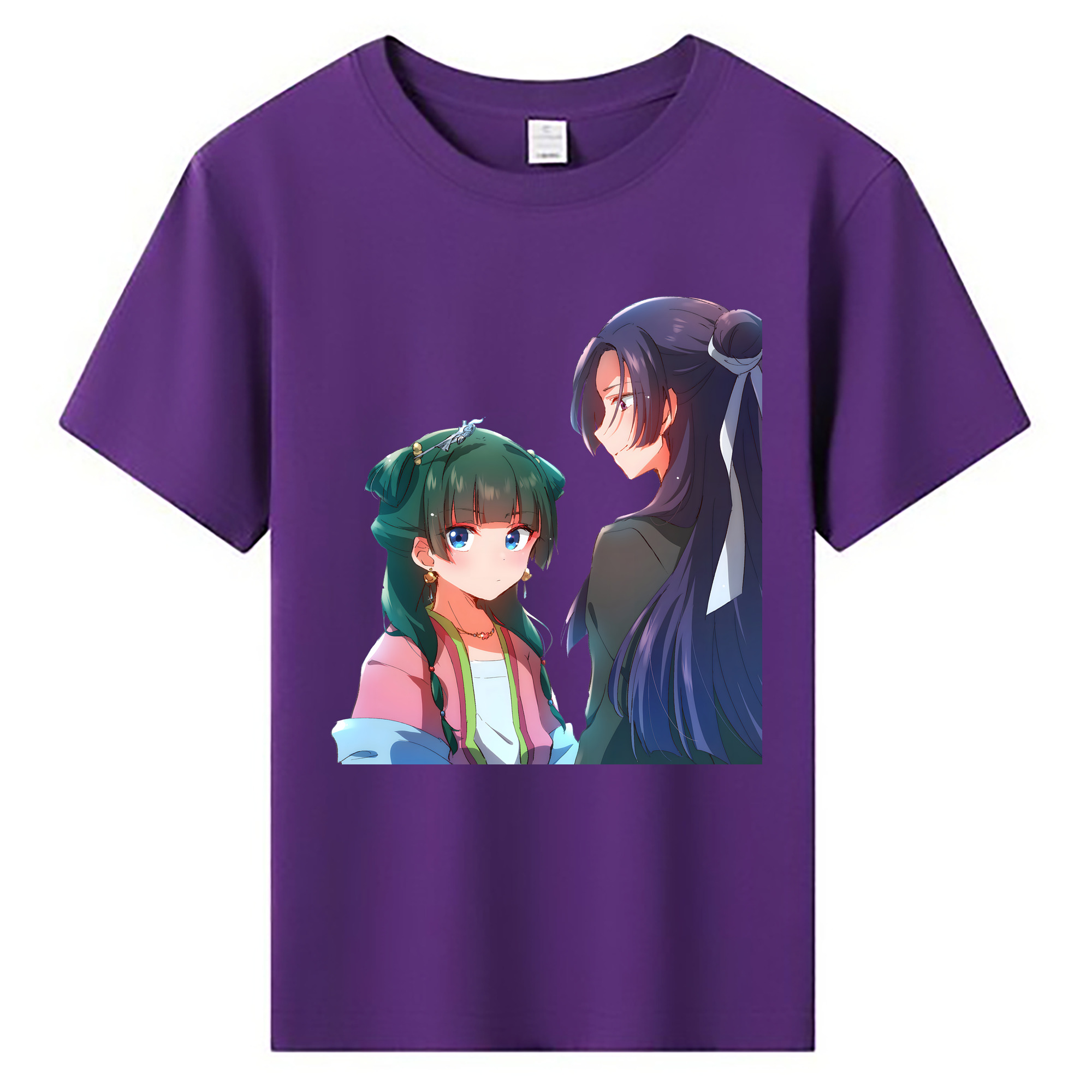 （画像用） 薬屋のひとりごと The Apothecary Diaries 綿100％キッズTシャツ（フロントプリント）