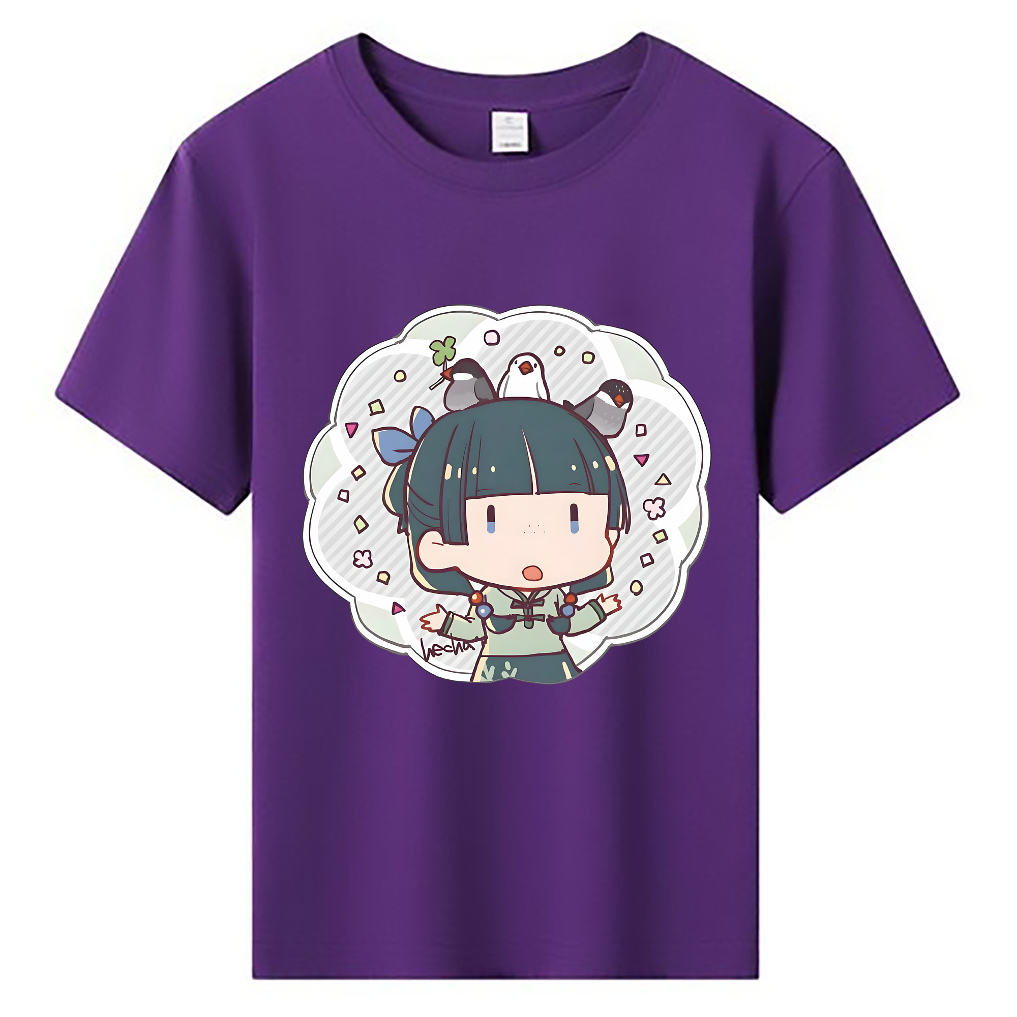 （画像用） 薬屋のひとりごと The Apothecary Diaries 綿100％キッズTシャツ（フロントプリント）