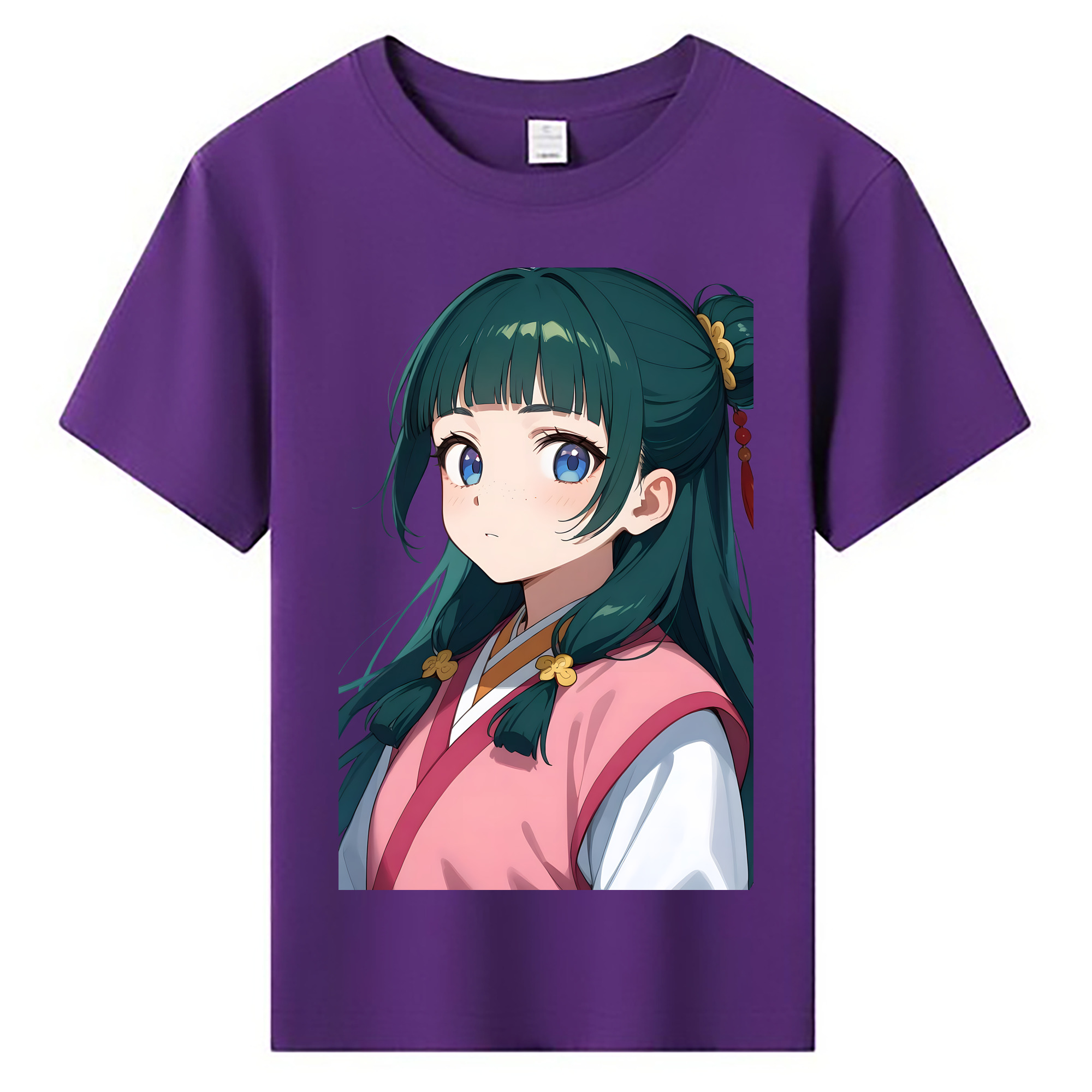 （画像用） 薬屋のひとりごと The Apothecary Diaries 綿100％キッズTシャツ（フロントプリント）