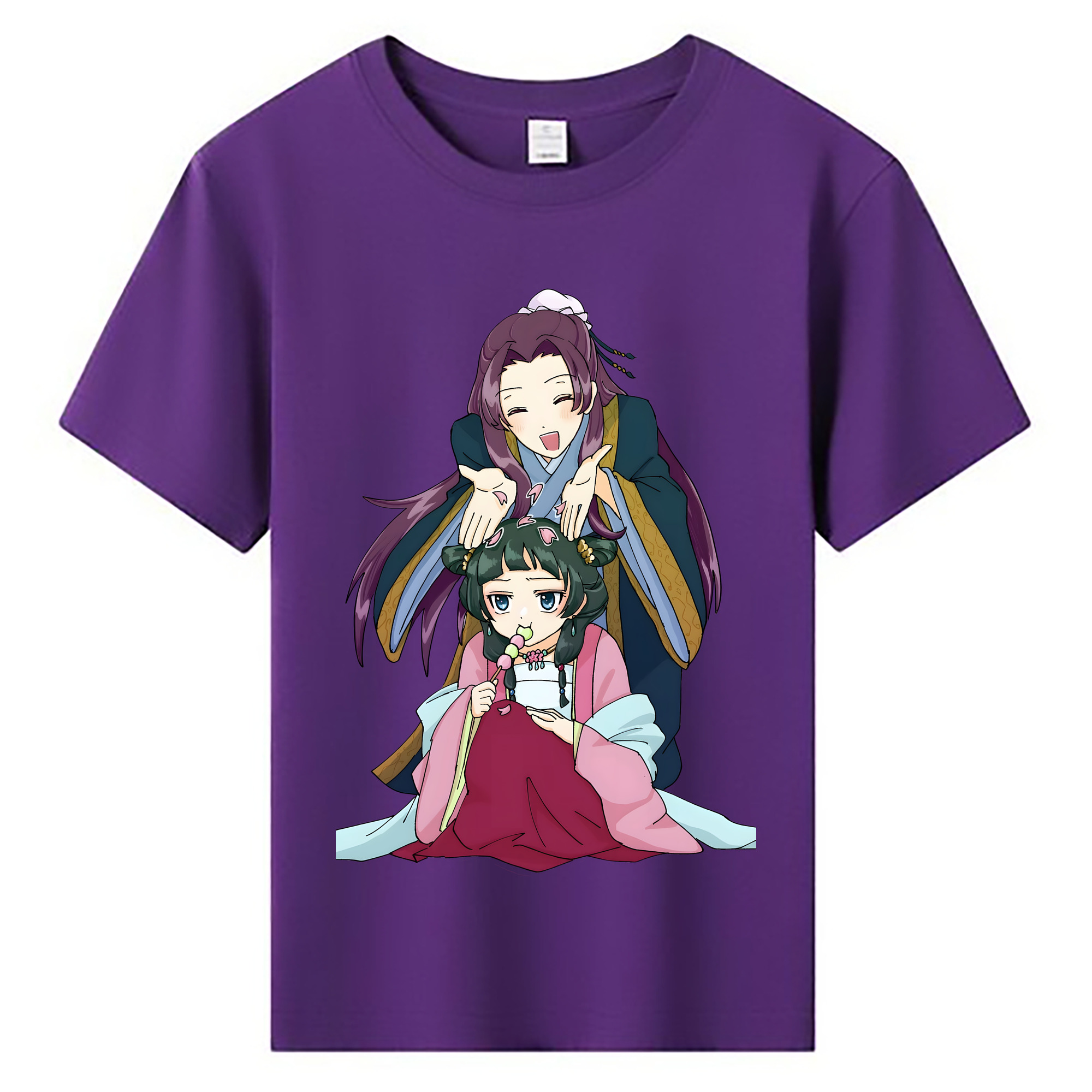 （画像用） 薬屋のひとりごと The Apothecary Diaries 綿100％キッズTシャツ（フロントプリント）