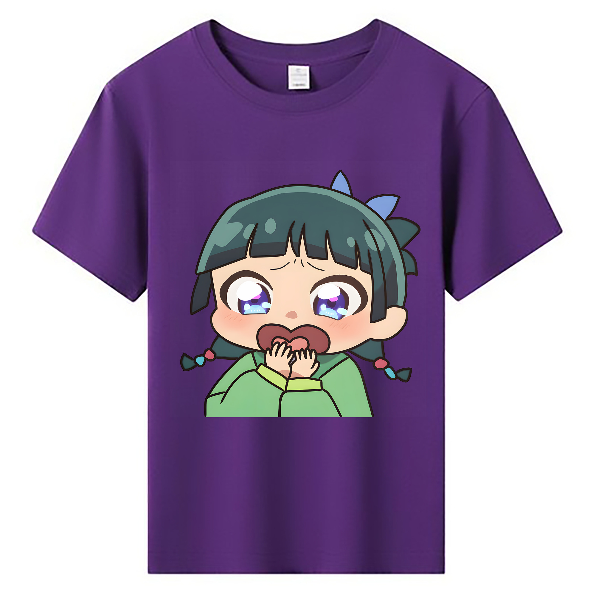 （画像用） 薬屋のひとりごと The Apothecary Diaries 綿100％キッズTシャツ（フロントプリント）