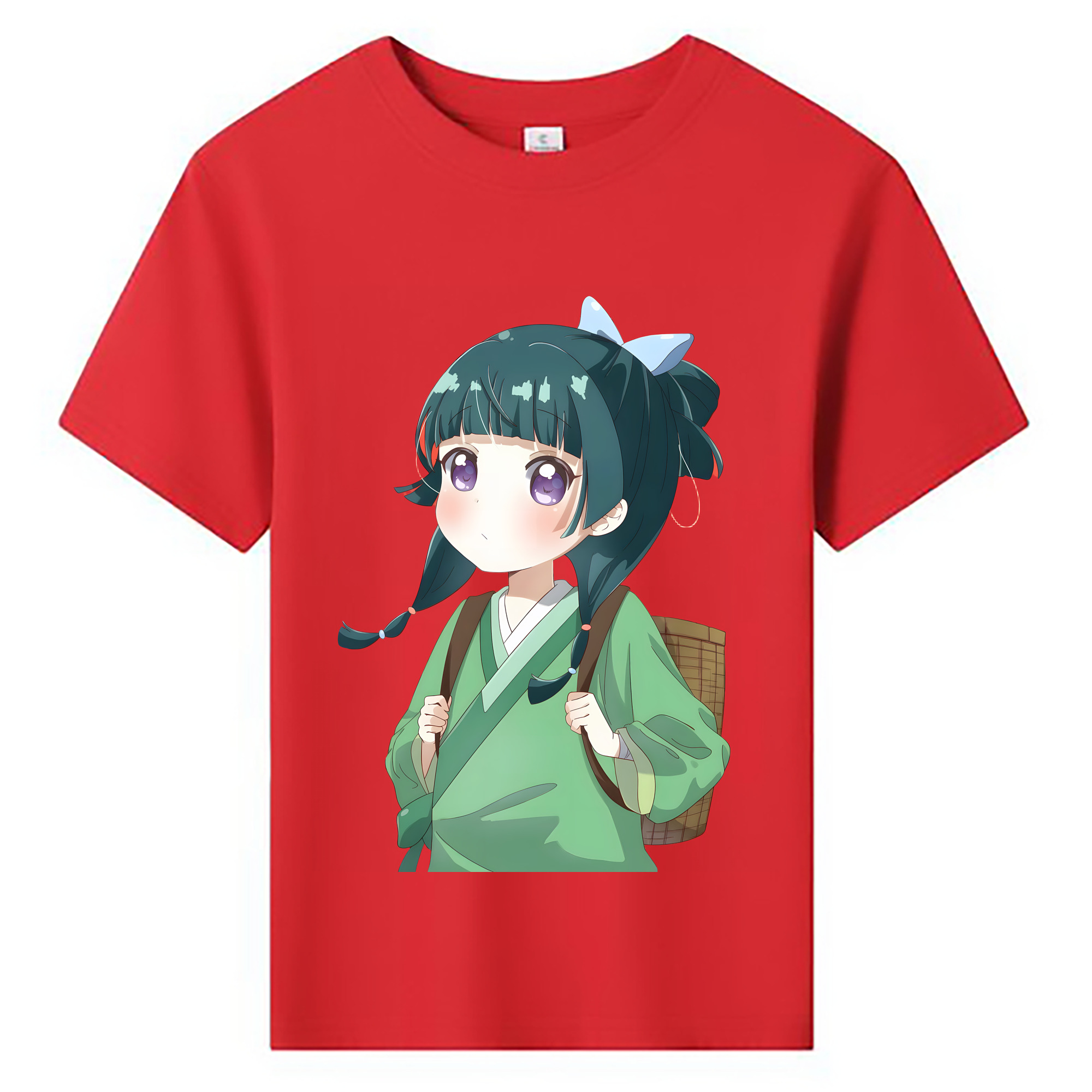 （画像用） 薬屋のひとりごと The Apothecary Diaries 綿100％キッズTシャツ（フロントプリント）
