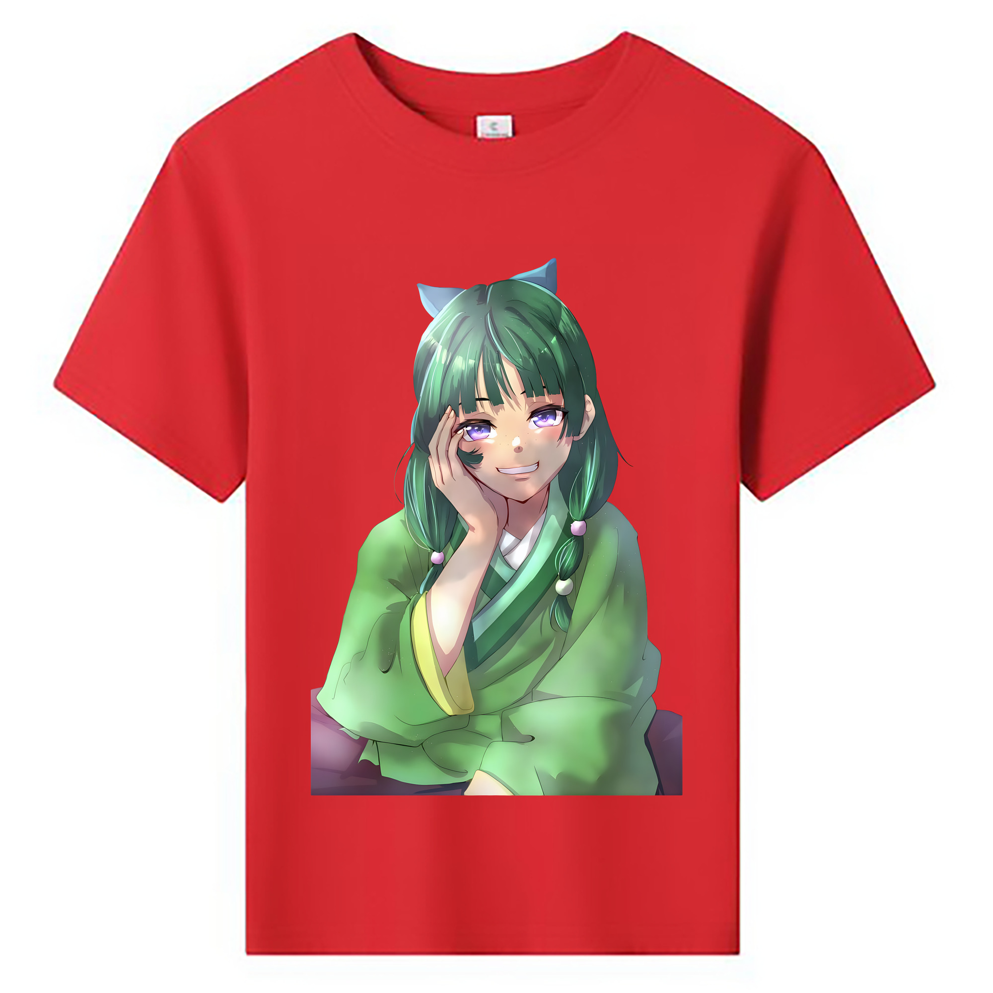 （画像用） 薬屋のひとりごと The Apothecary Diaries 綿100％キッズTシャツ（フロントプリント）