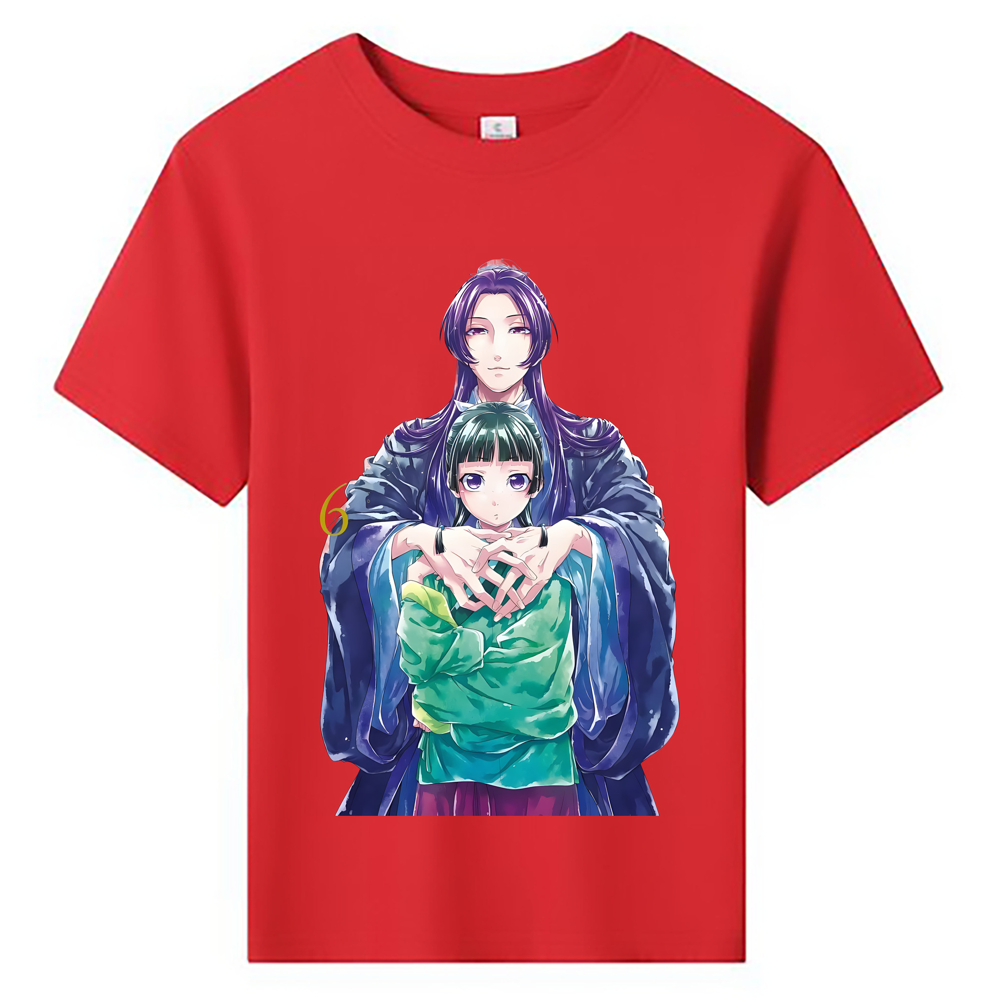 （画像用） 薬屋のひとりごと The Apothecary Diaries 綿100％キッズTシャツ（フロントプリント）