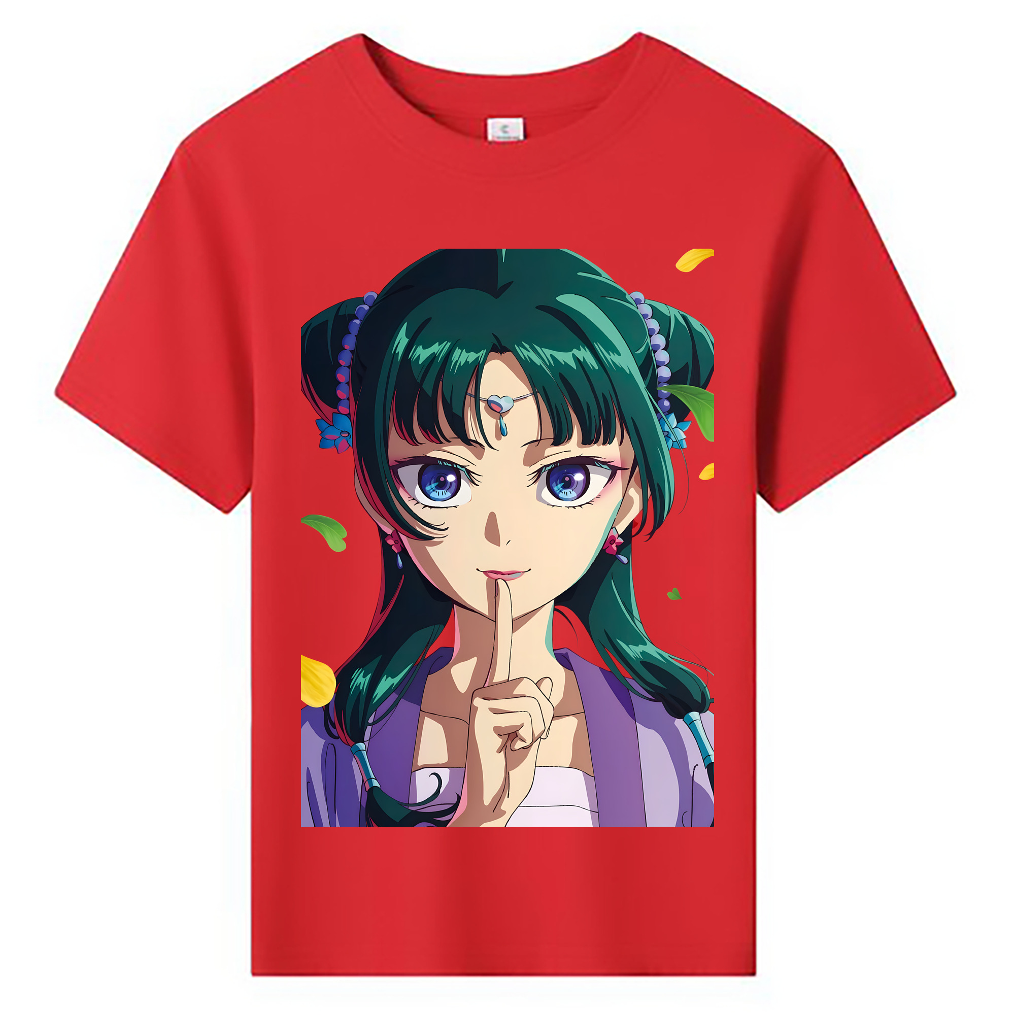 （画像用） 薬屋のひとりごと The Apothecary Diaries 綿100％キッズTシャツ（フロントプリント）