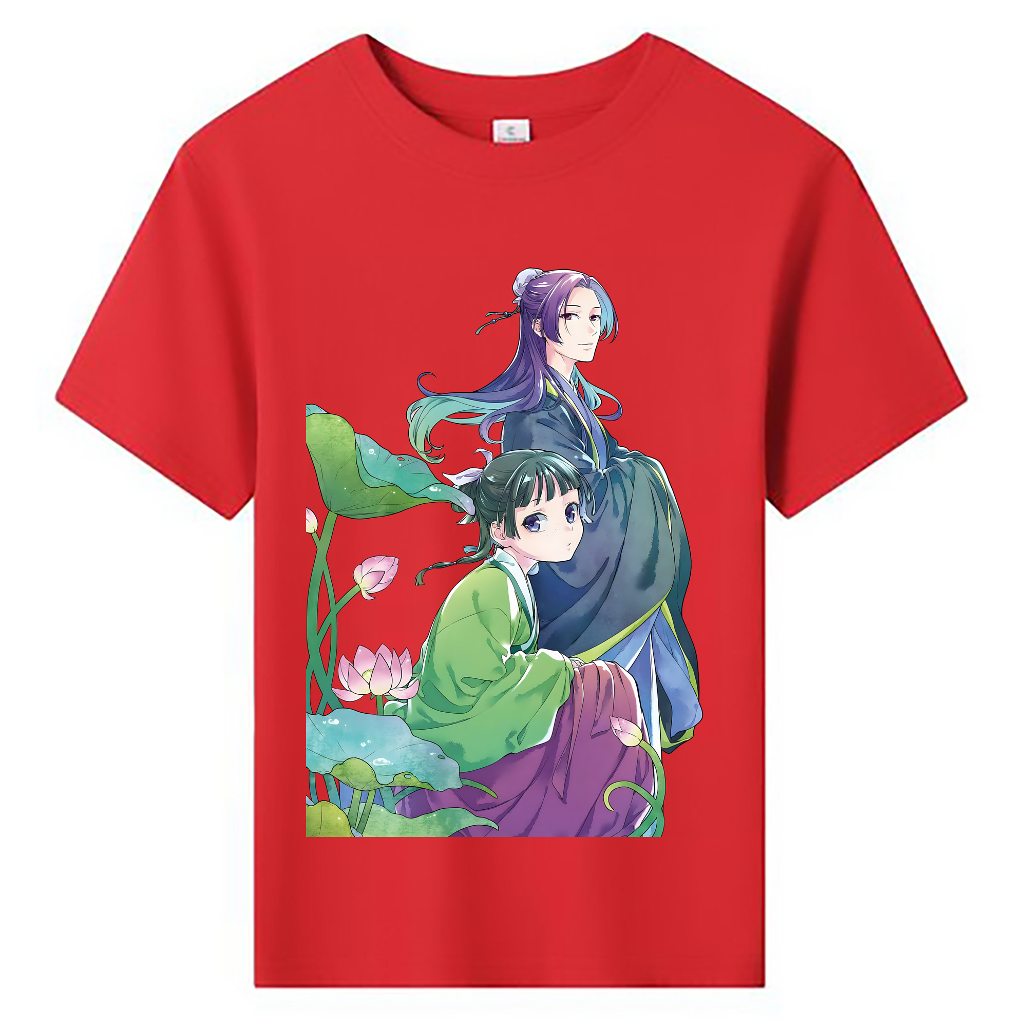 （画像用） 薬屋のひとりごと The Apothecary Diaries 綿100％キッズTシャツ（フロントプリント）
