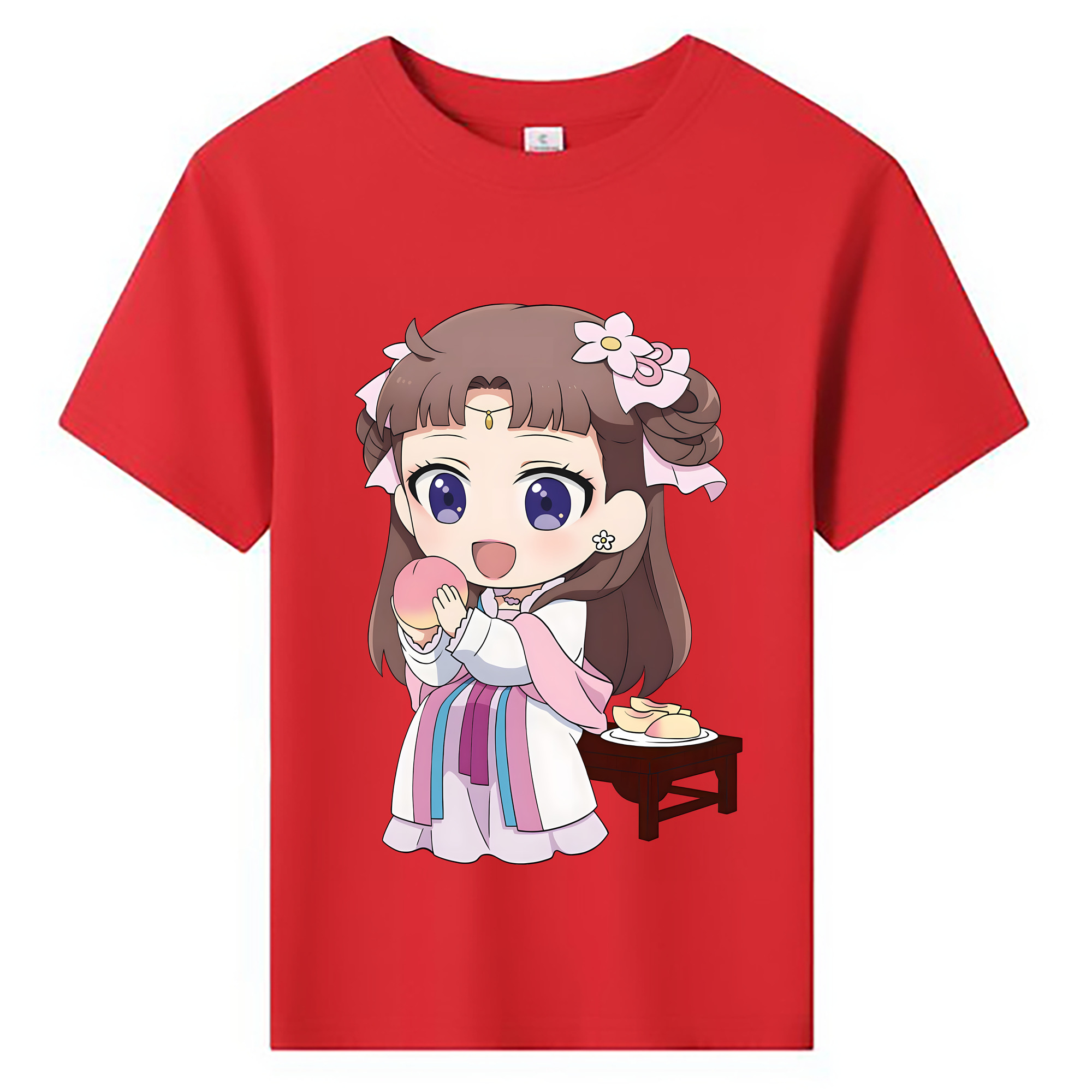 （画像用） 薬屋のひとりごと The Apothecary Diaries 綿100％キッズTシャツ（フロントプリント）